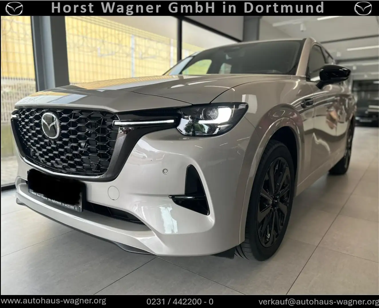 Mazda CX-60 Homura Plus PHEV 327 PS *Leder*Pano*Bose* Beige - 1