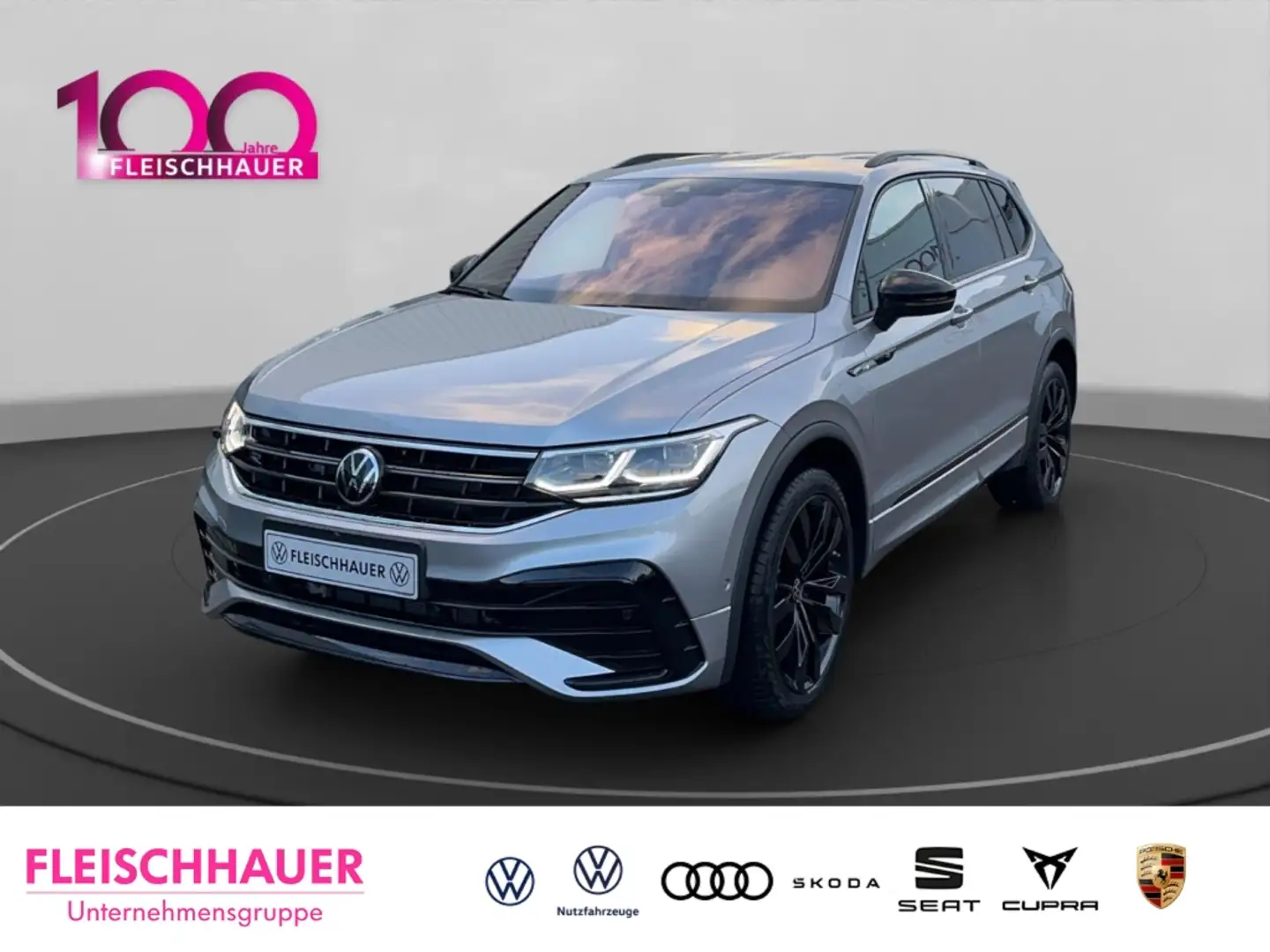 Volkswagen Tiguan Allspace R-Line 2,0 l TSI 4Motion Kamera Silber - 1