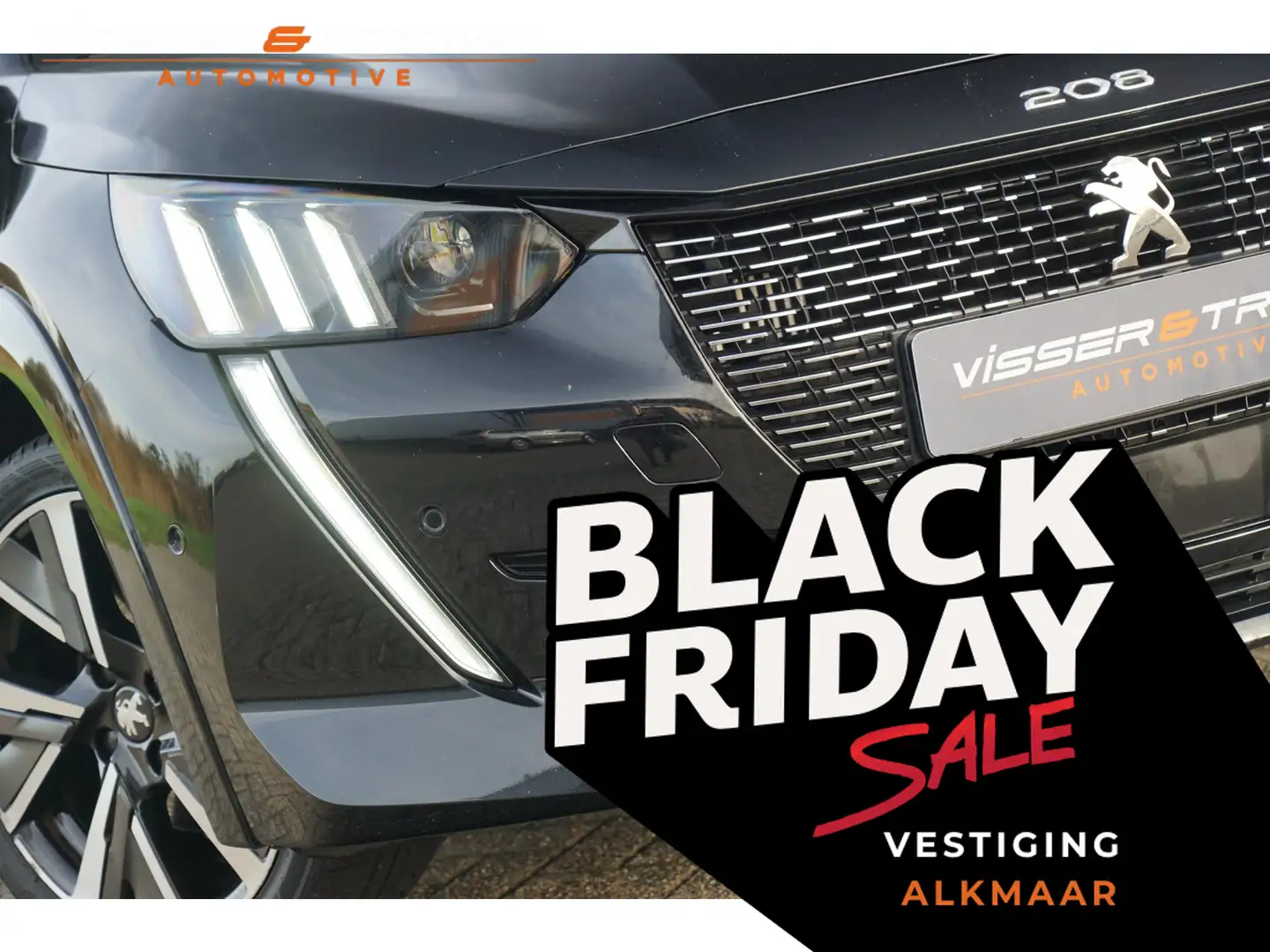 Peugeot 208 1.2 PureTech 130pk GT-Line Automaat - Noir Perla - Schwarz - 2