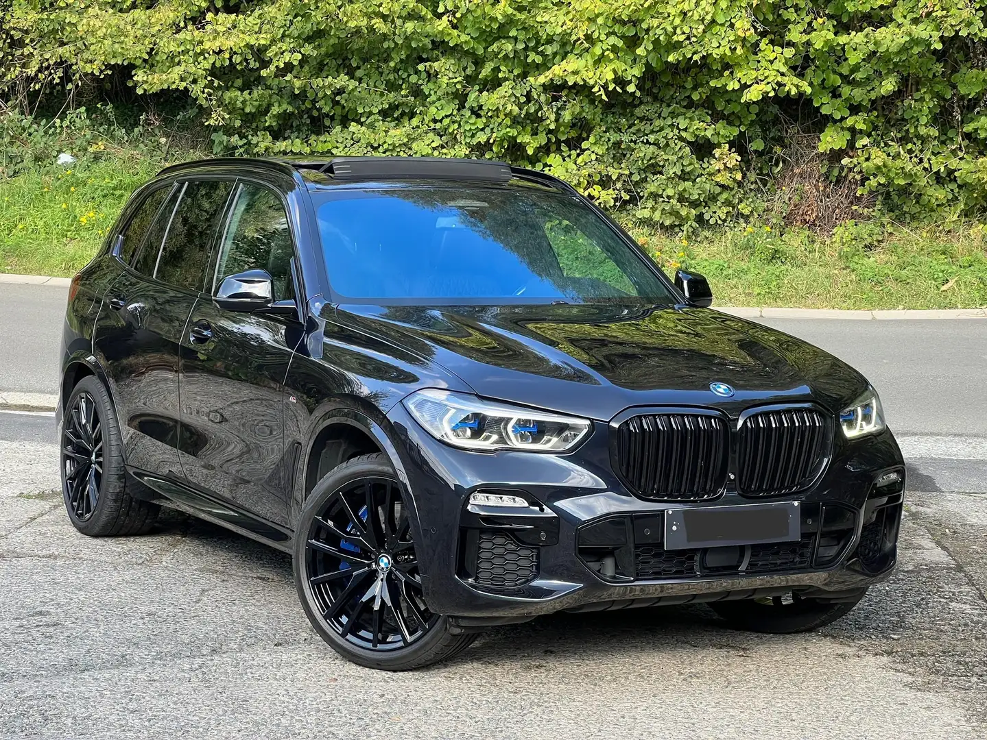 BMW X5 X5 3.0 dAS xDrive30 AdBlue Bleu - 2