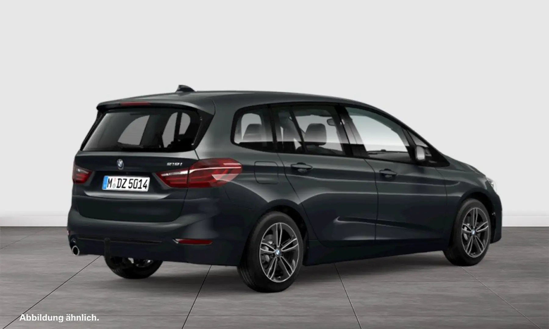 BMW 218 i A Gran Tourer Sport Line NAVI+AHK+HIFI+LED+RFK+S Grau - 2