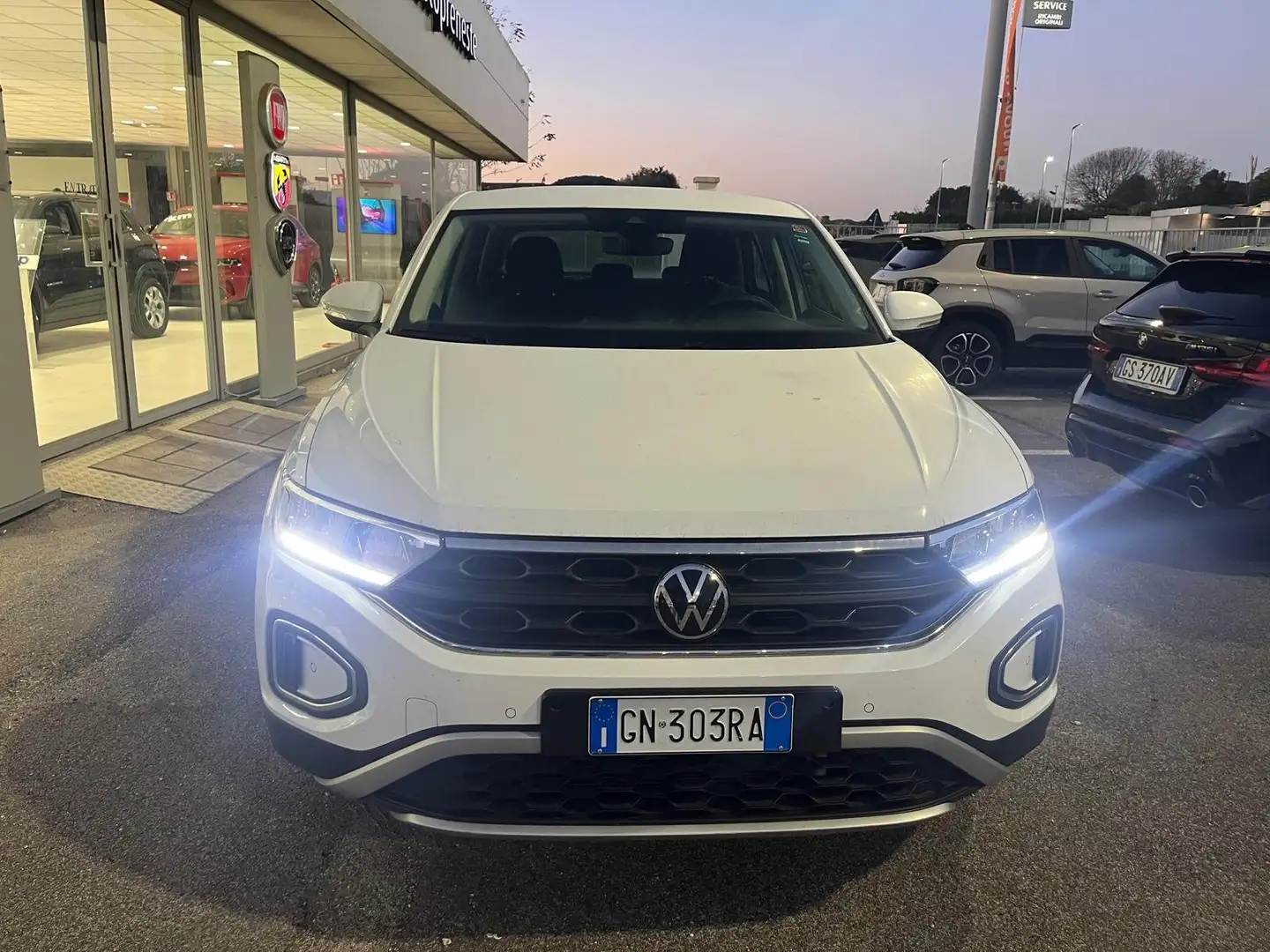 Volkswagen T-Roc T-Roc 1.0 tsi Style 110cv Blanc - 2