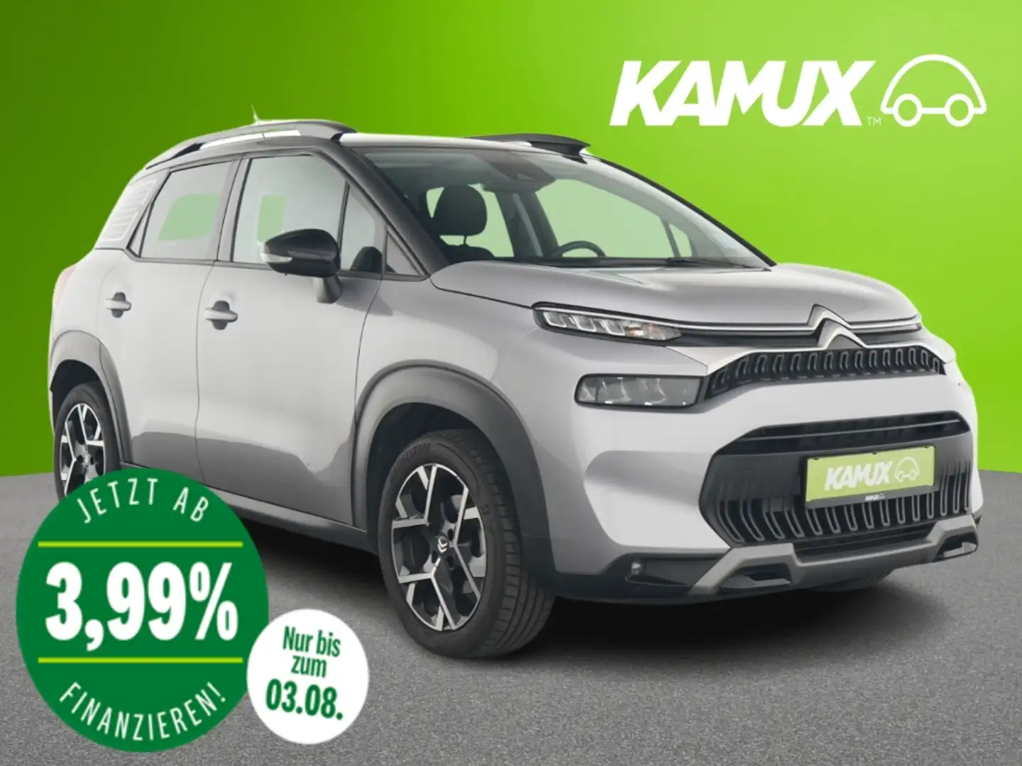 Citroen C3 Aircross 1.2PureTech Aut.Max+NAVI+KAMERA+PDC Grau - 1
