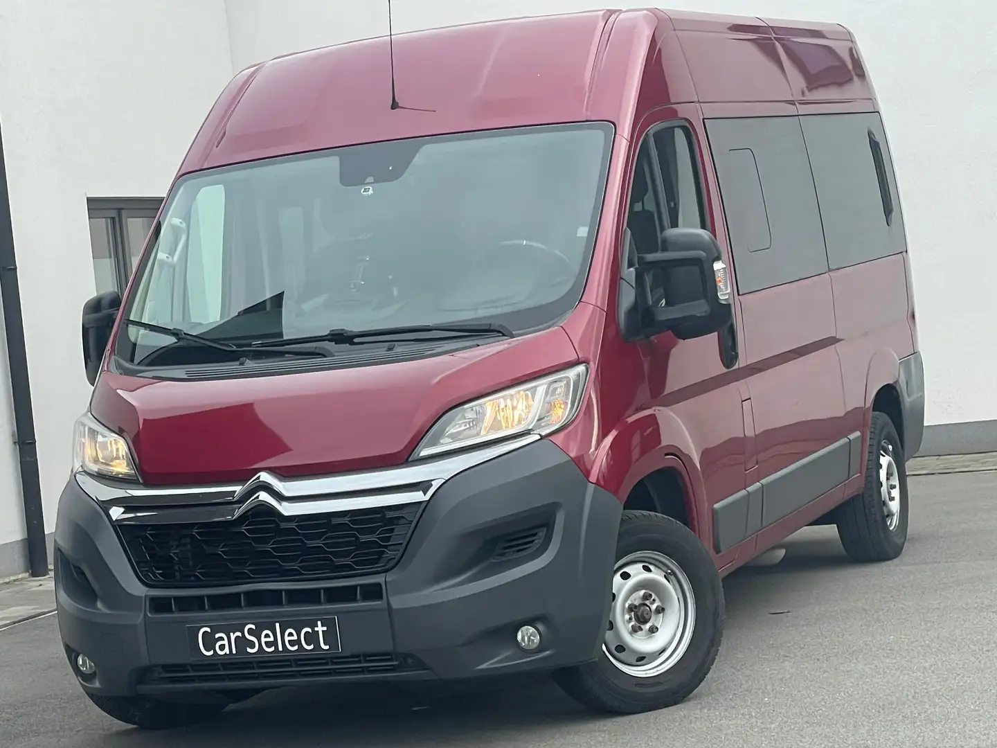 Citroen Jumper 2.0 BlueHDi L2H2 Confort /// 9 PLACES /// GAR. 1AN Rouge - 1