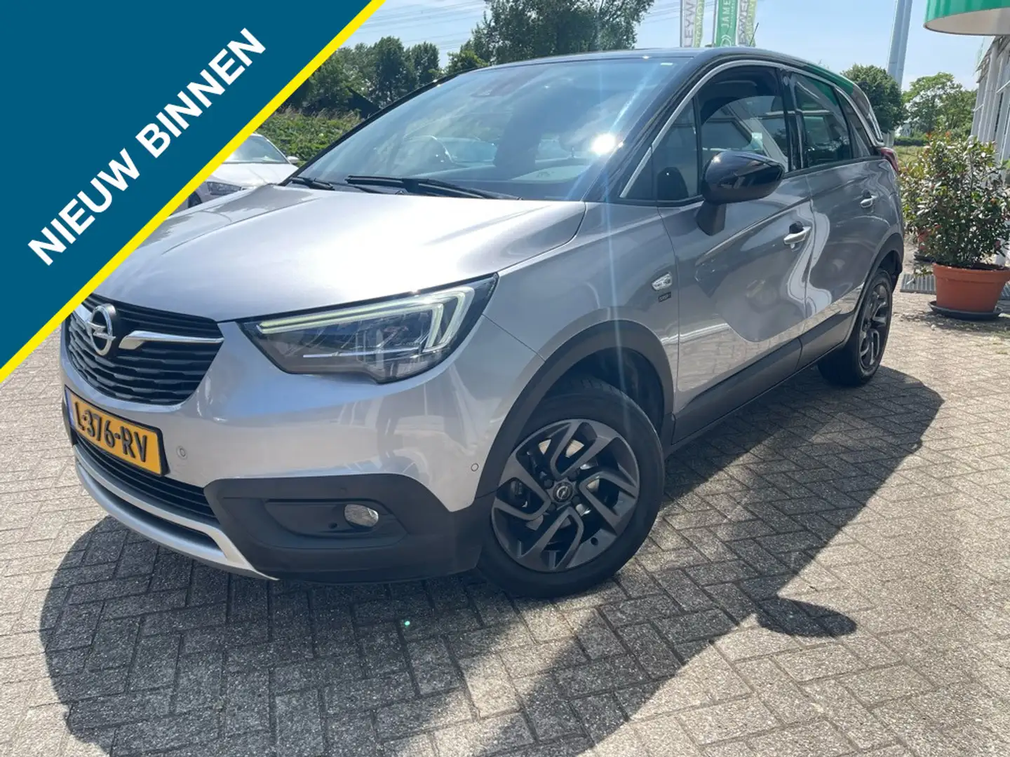 Opel Crossland X 1.2 T. 110pk Ed. 2020, Clima, Nav, Carplay, Сірий - 1