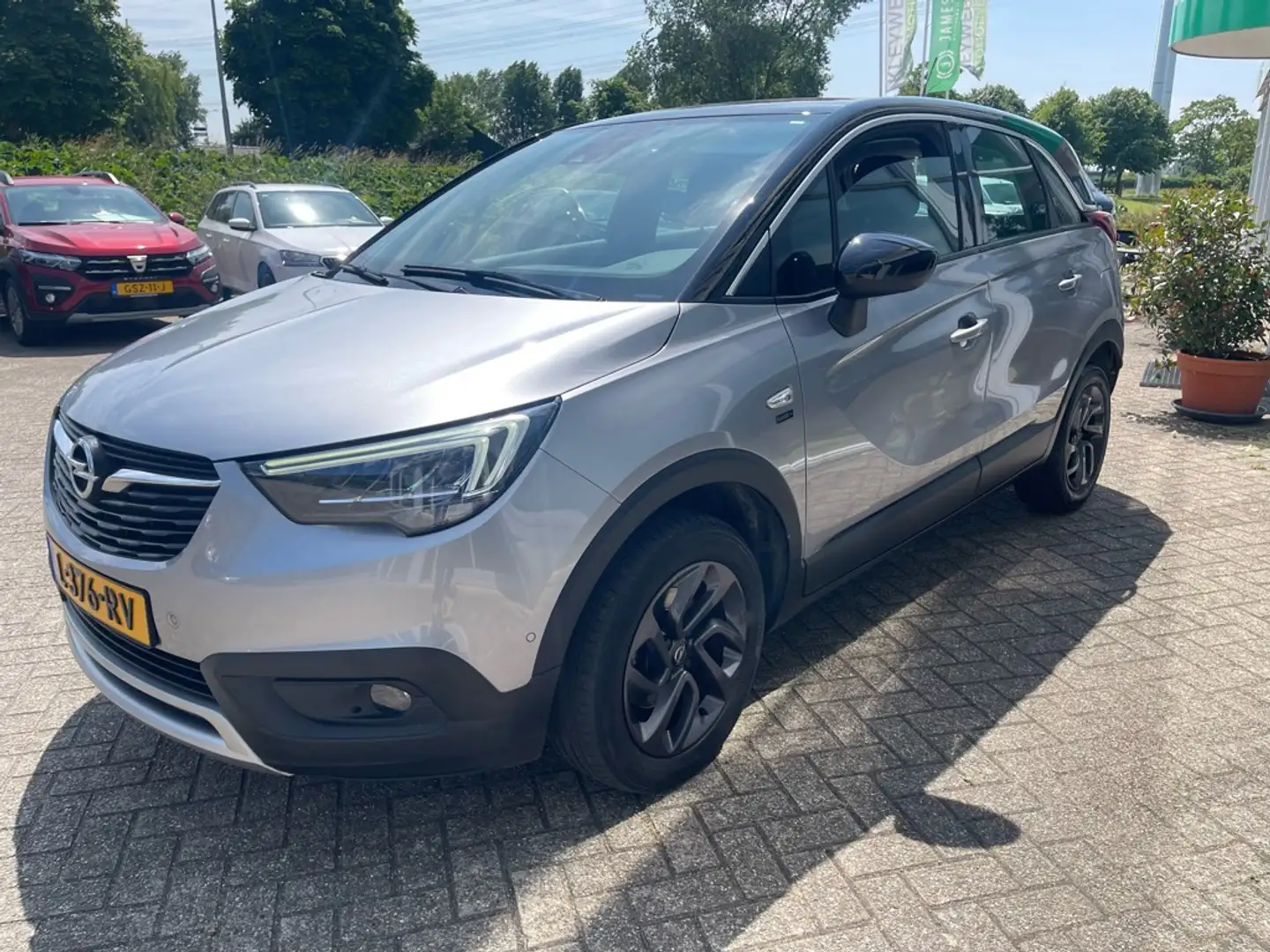 Opel Crossland X 1.2 T. 110pk Ed. 2020, Clima, Nav, Carplay, Сірий - 2