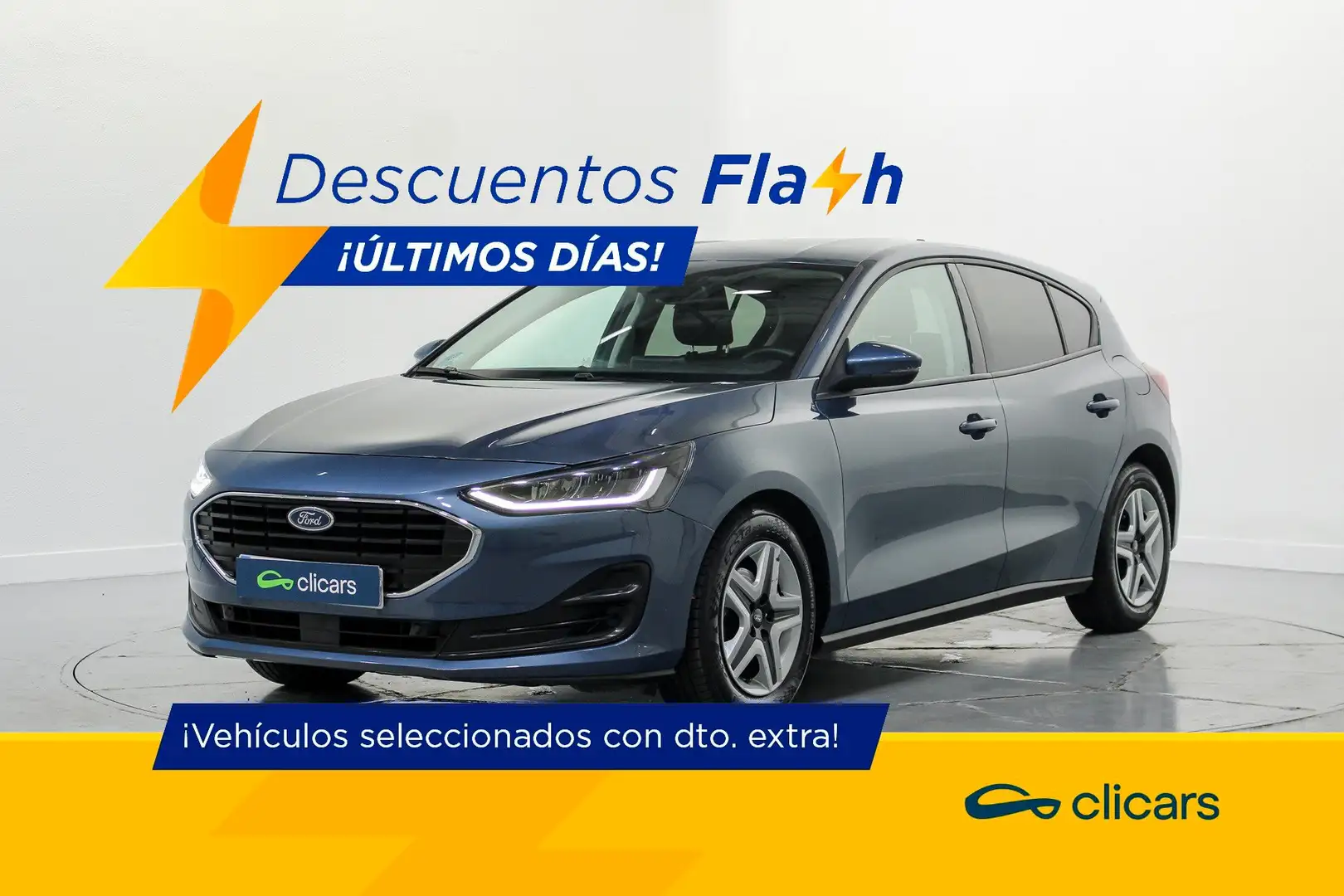 Ford Focus 1.5Ecoblue Trend+ Aut. 120 Bleu - 1