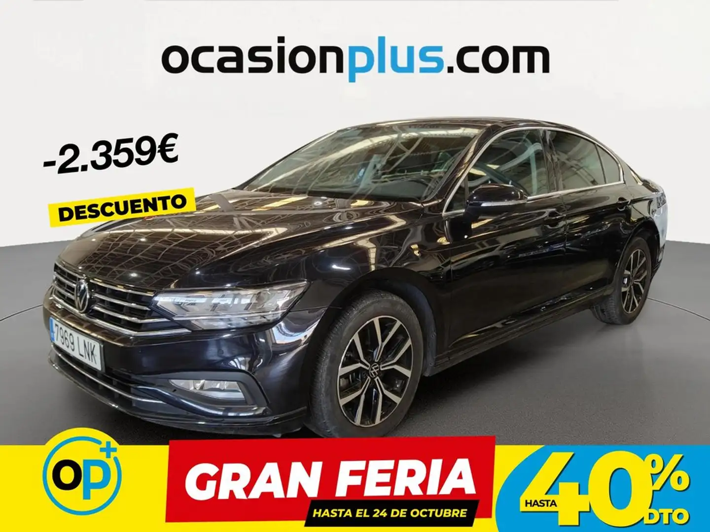 Volkswagen Passat 1.5 TSI ACT Executive DSG7 110kW Negro - 1