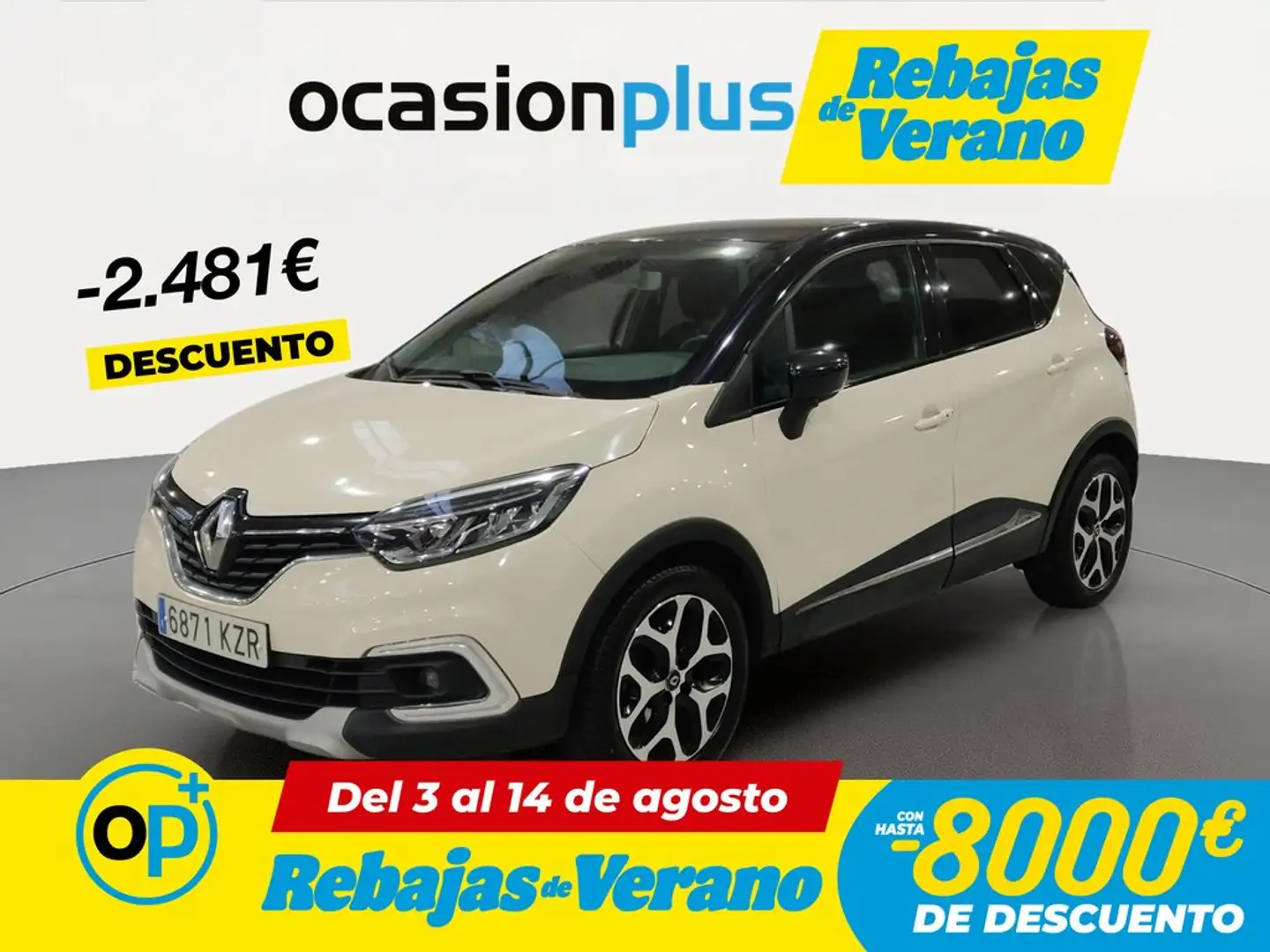 Renault Captur 1.5dCi Energy eco2 Zen 66kW Beige - 1