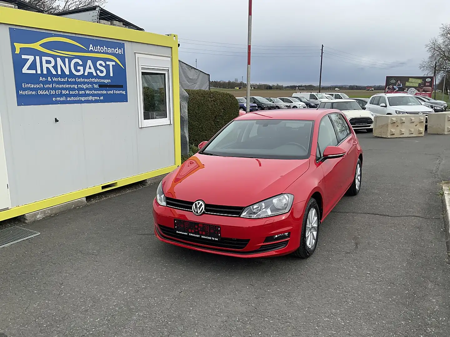 Volkswagen Golf R abbit 1,6 TDIpickerl neu bis 02/2027 Finanzieru... Rot - 1