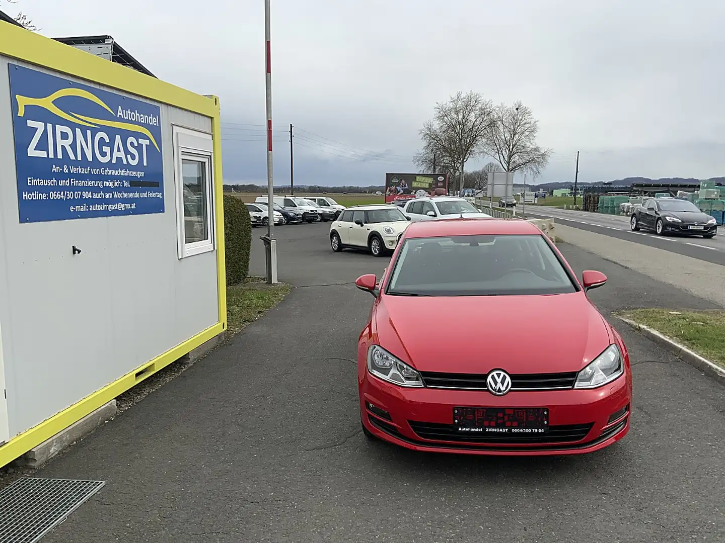 Volkswagen Golf R abbit 1,6 TDIpickerl neu bis 02/2027 Finanzieru... Rot - 2