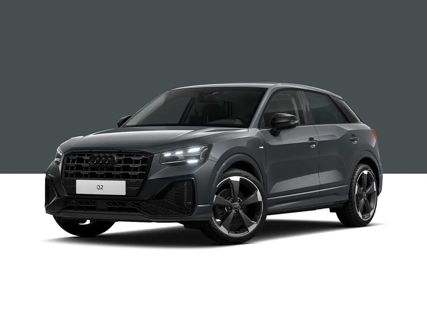 Audi Q2 30 2.0 tdi identity black Grau - 1