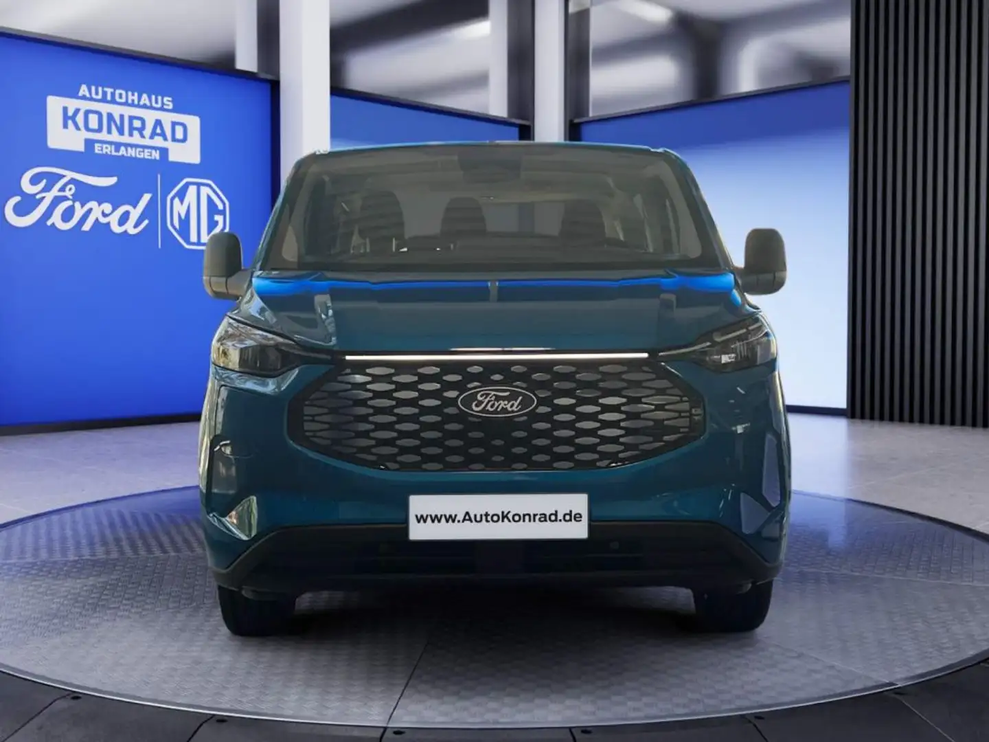 Ford E-Transit e-Transit Custom 340 L1H1 PKW HA Trend Modrá - 2