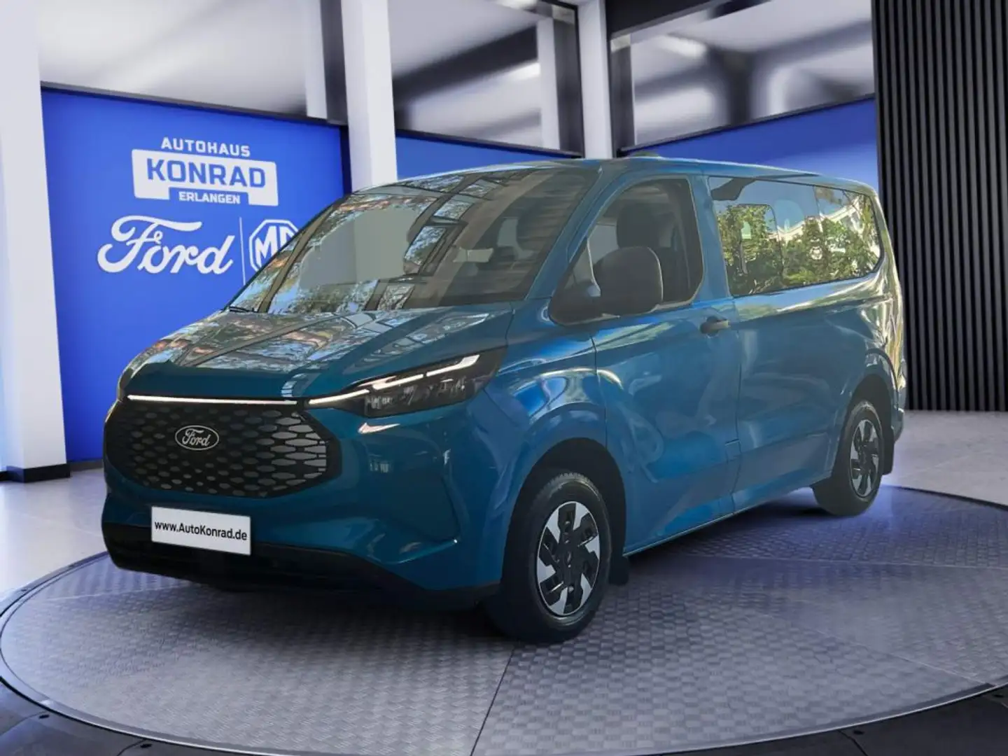 Ford E-Transit e-Transit Custom 340 L1H1 PKW HA Trend Синий - 1