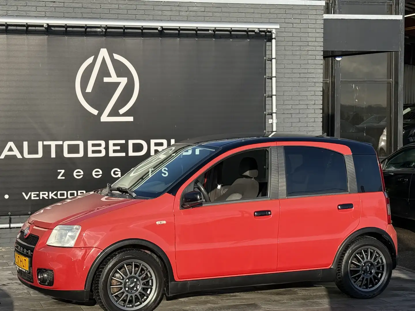 Fiat Panda 1.4 16V Sport 101 PK !! Rood - 1