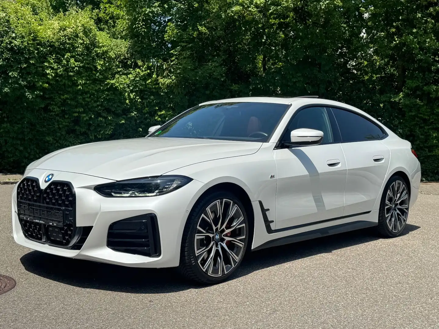 BMW 420 4 Gran Coupe 420 i M Sport Pano Kamera Wit - 2