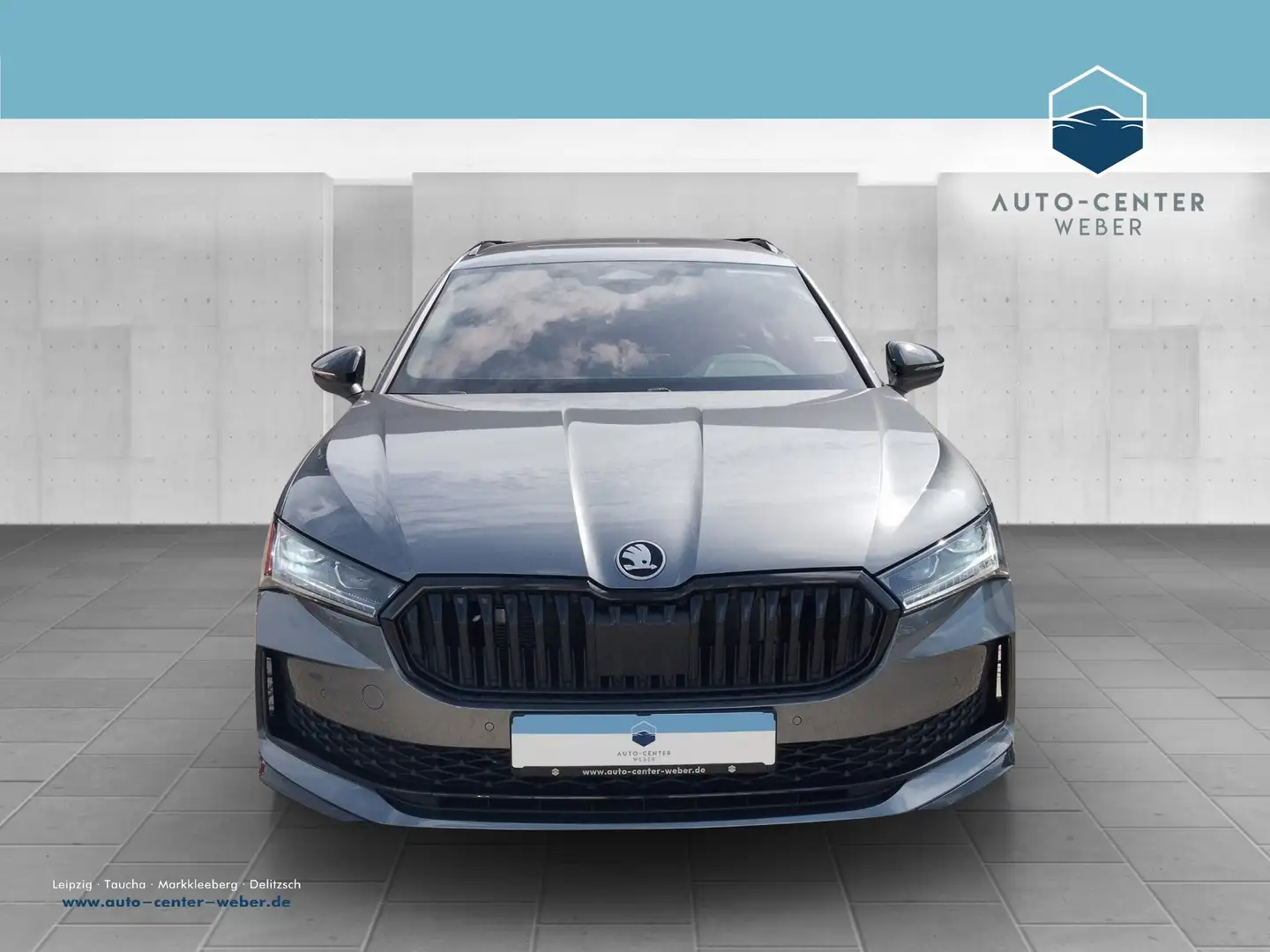 Skoda Superb Combi 2.0 TDI Sportline DSG *4xSHZ*ACC*AHK Grau - 2