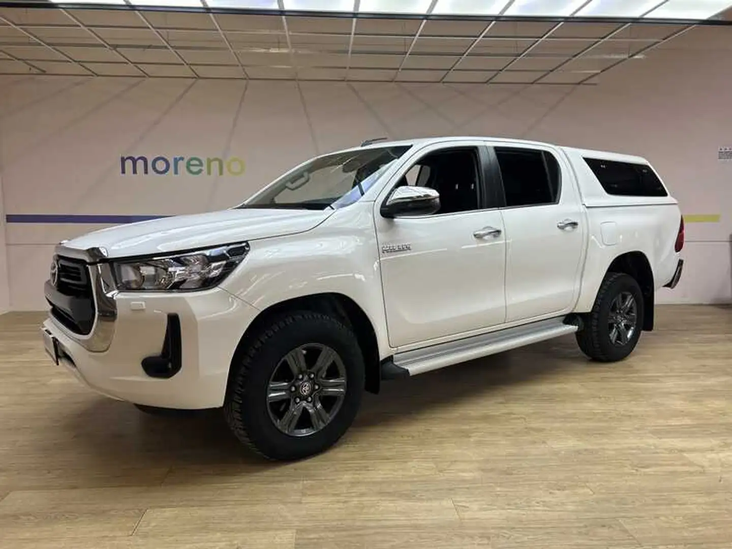 Toyota Hilux 2.4 d-4d double cab Lounge 4wd Blanco - 1