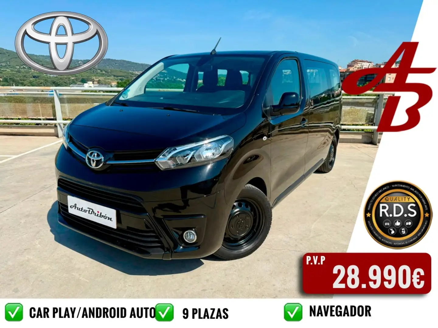 Toyota Proace Shuttle L1 1.5D 9pl. VX 120 Noir - 1