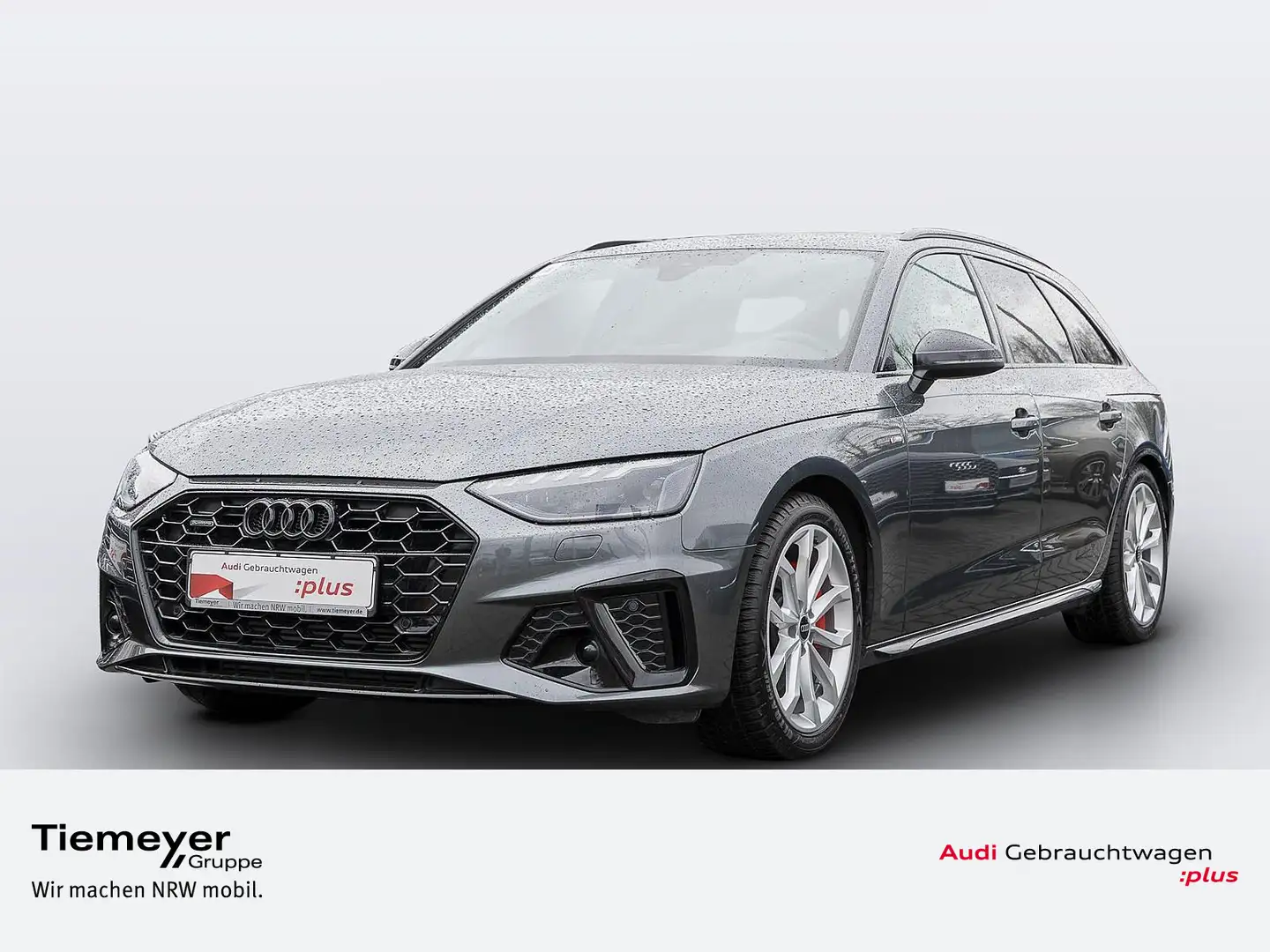 Audi A4 40 TFSI Q 2x S LINE LM19 KAMERA NAVI+ V Grau - 1