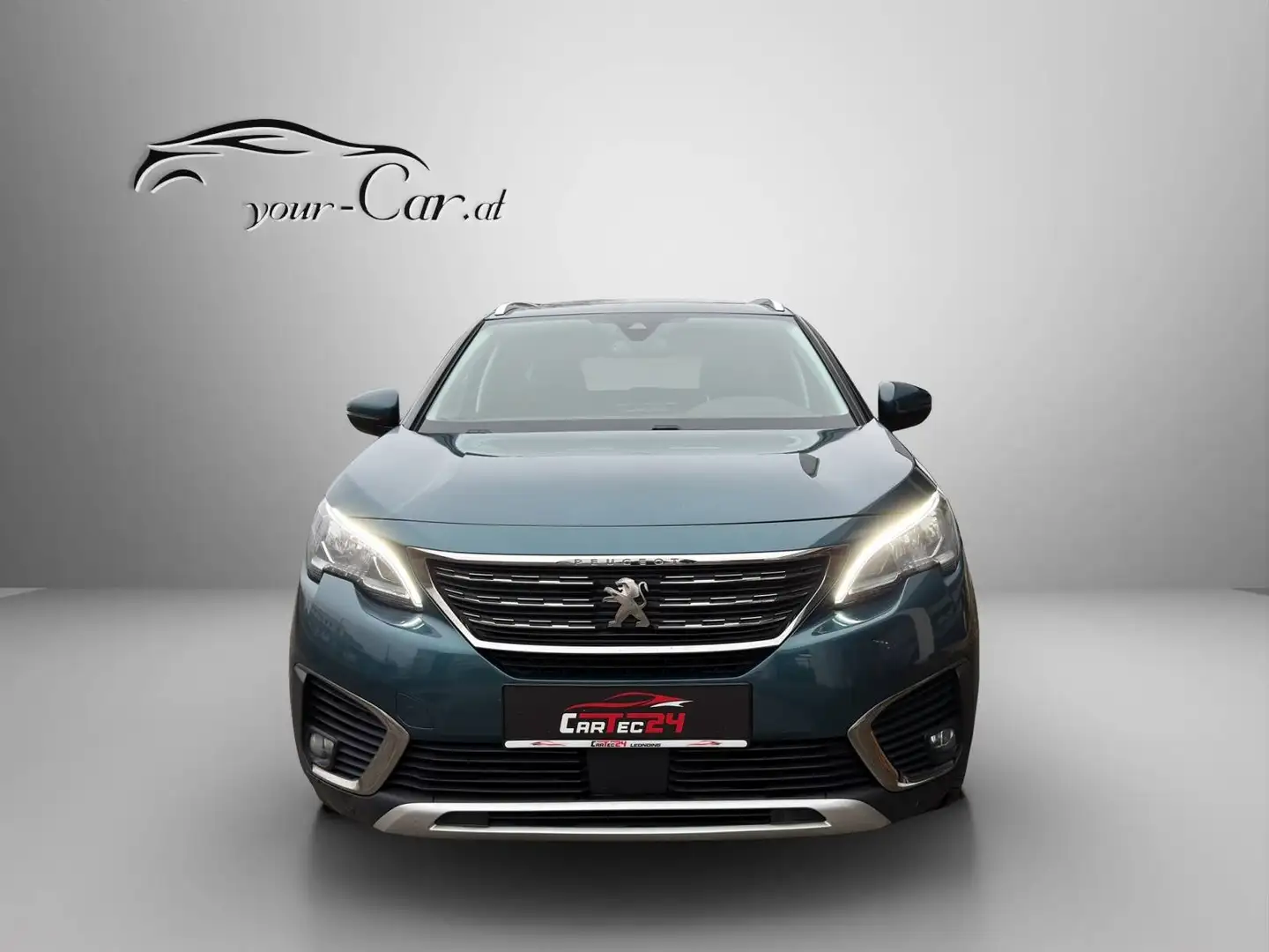 Peugeot 5008 1,5 BHDI 130 EAT8 Allure Aut *7-Sitzer, PANO, ACC* Grün - 2