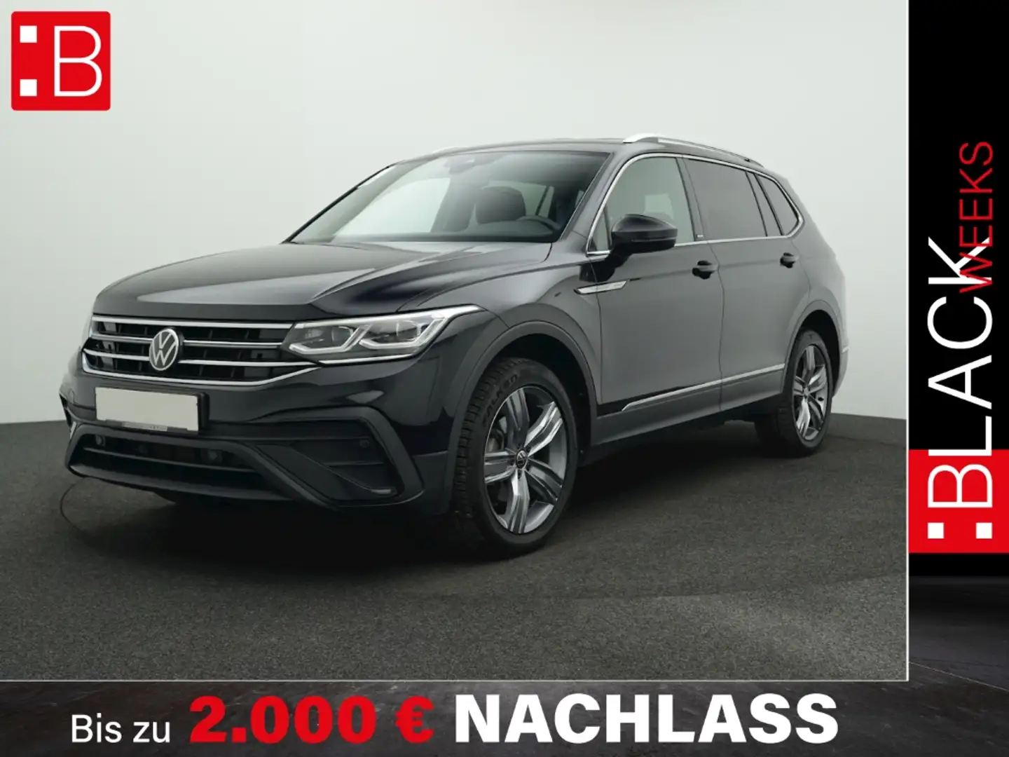 Volkswagen Tiguan Allspace 1.5 TSI DSG Move 7-SITZE AHK NAVI KAMERA Schwarz - 1