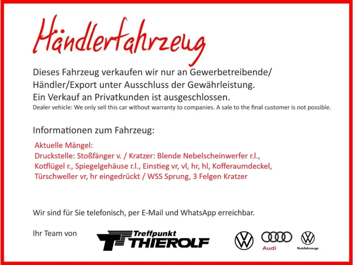 Volkswagen Tiguan Highline 2.0TDI 4MOTION R-Line -nur Gewerbe Grau - 1