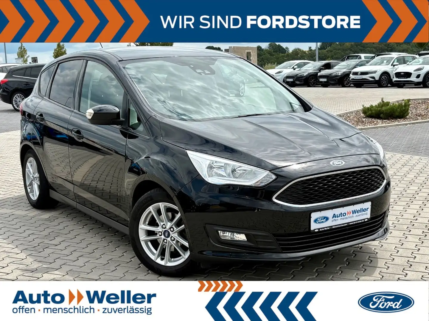 Ford C-Max Cool & Connect 1.0 EcoBoost Winter-Paket Schwarz - 1
