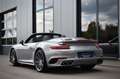 Porsche 991 911 TURBO CABRIO GT-SILBER APPROVED LIFT PCCB Argent - thumbnail 6