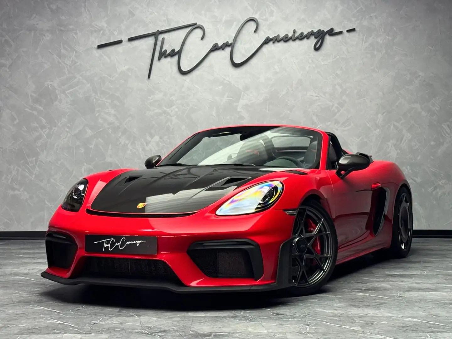 Porsche Boxster 718 Boxster Spyder RS I WEISSACH PAKET I LIFT Rot - 1