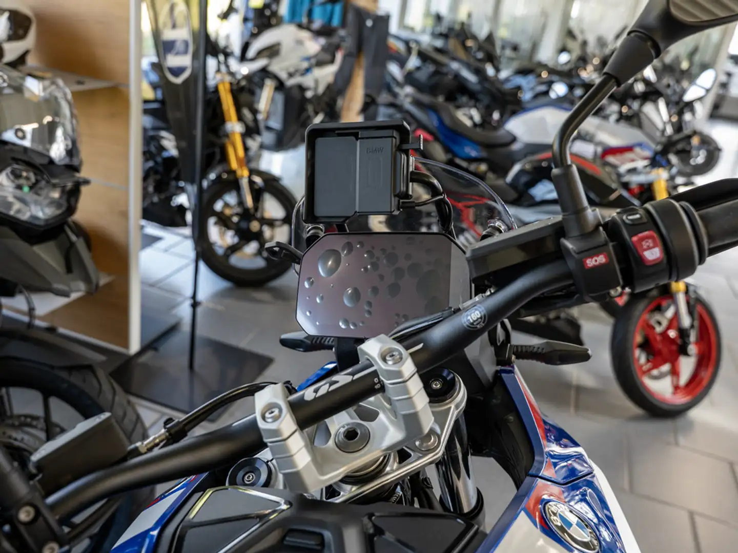 BMW R 1300 GS Trophy DYNAMIC-P. GRIFFHEIZUNG Синій - 2