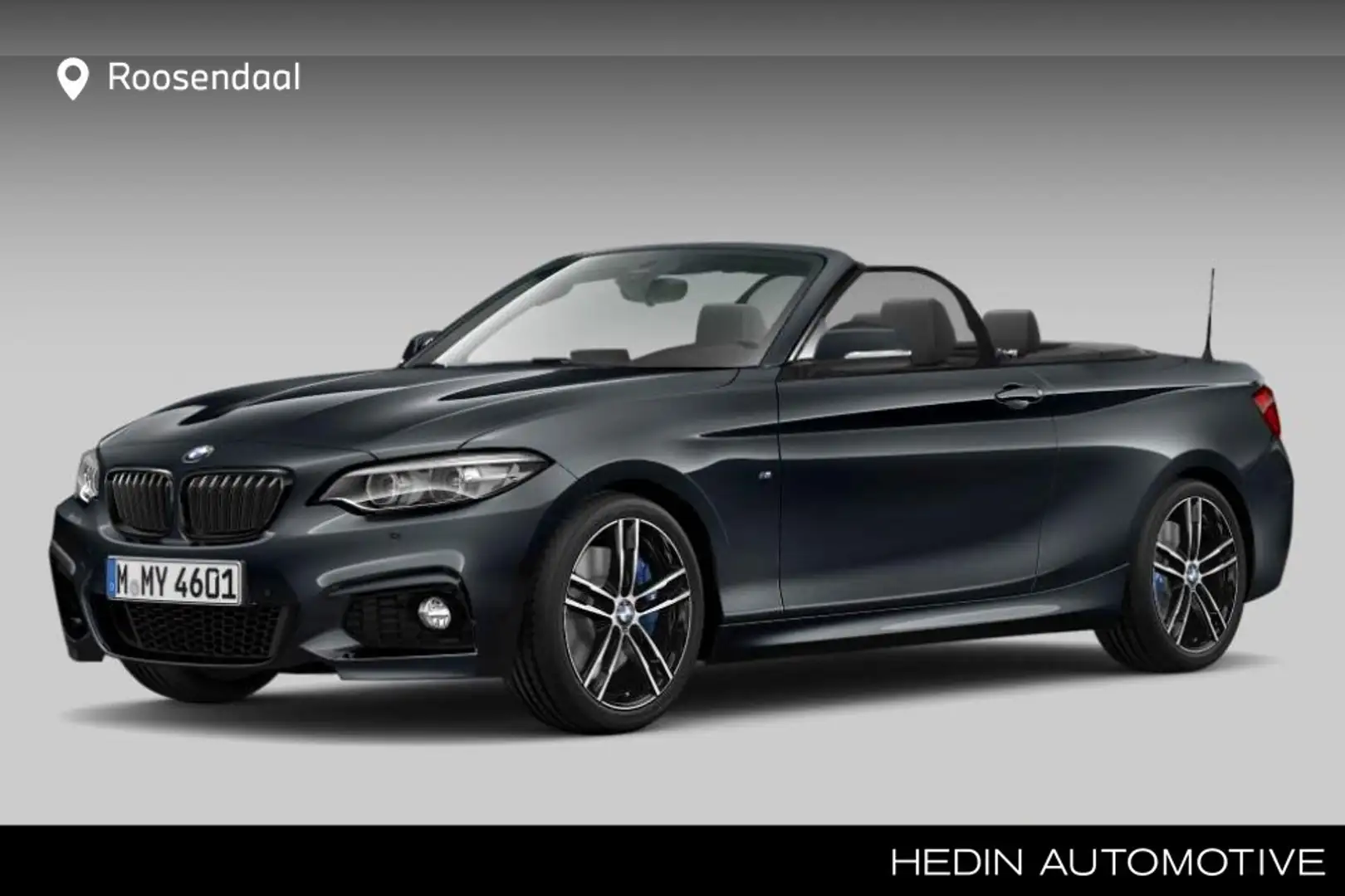BMW 220 2-serie Cabrio 220i High Executive Edition | Harma Grijs - 1