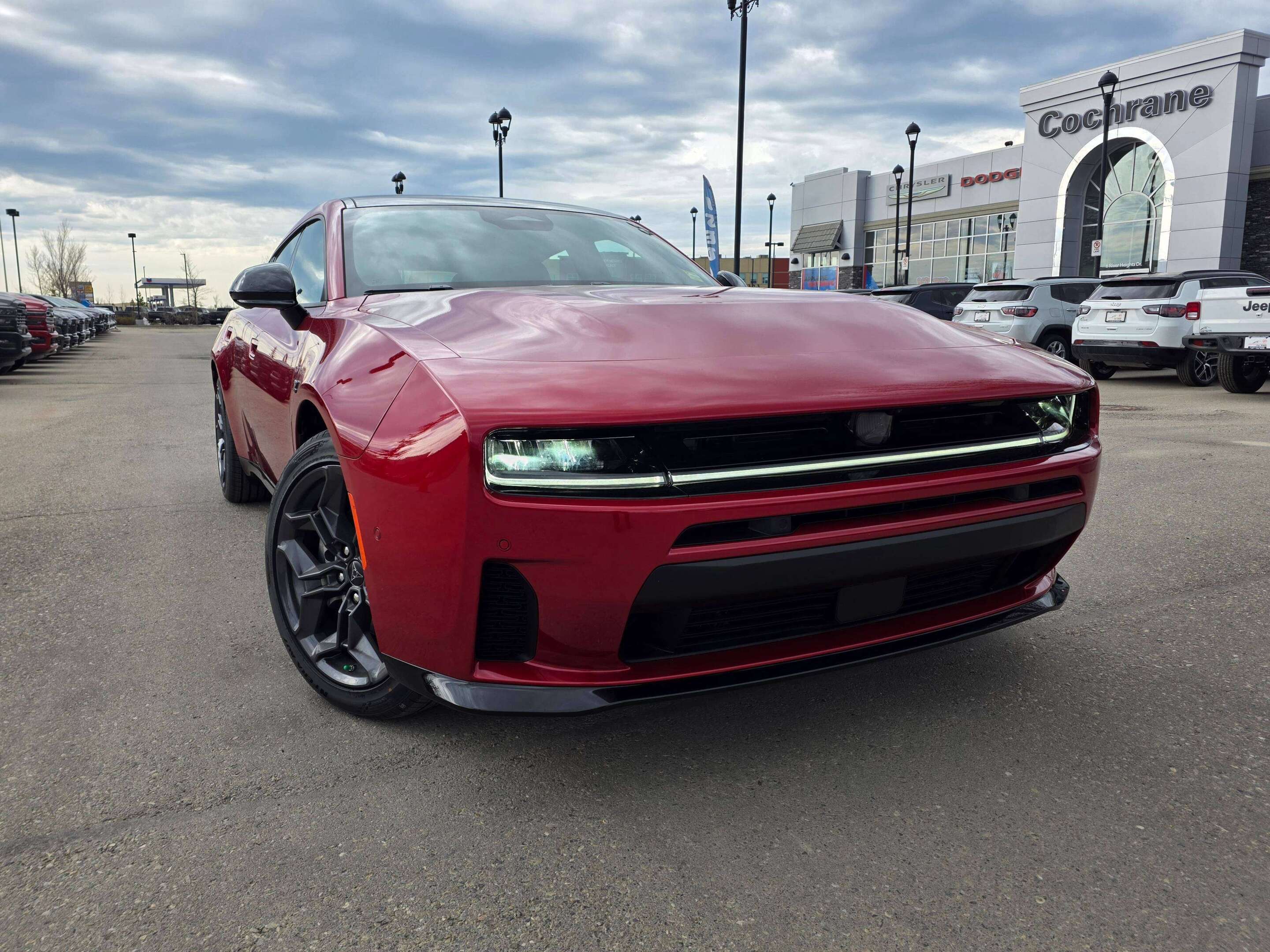 Red 2026 Dodge Charger Sedan All-Wheel Drive 8-Speed Automatic
