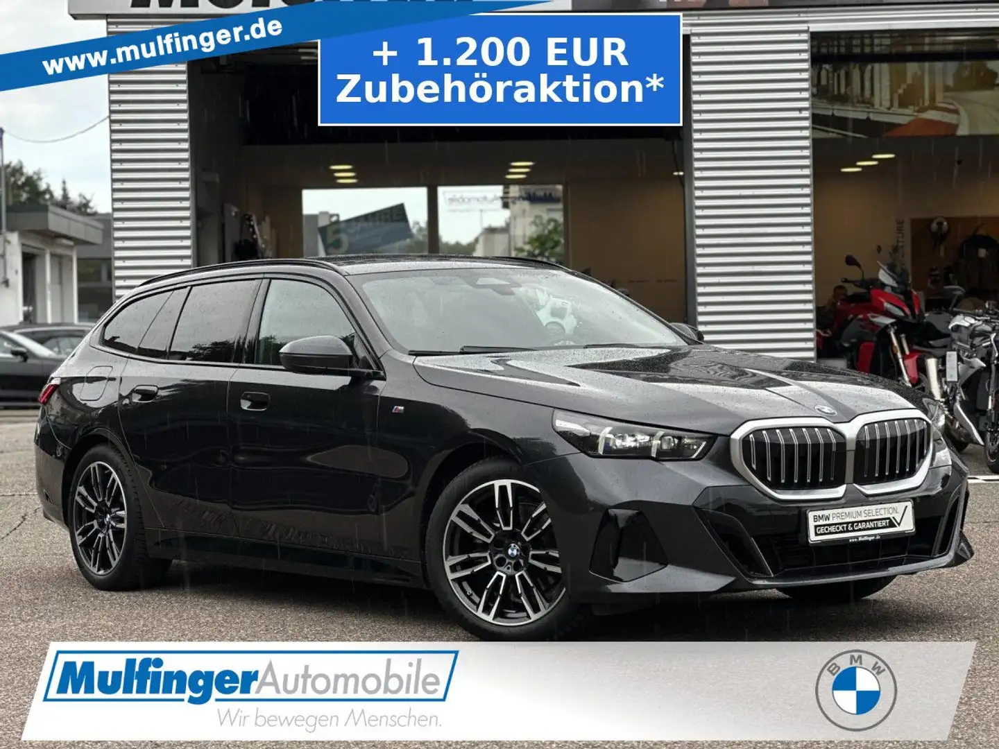 BMW 520 d xDr.T. M Sport Standh.HUD ACC SView H/K AHK Grigio - 1