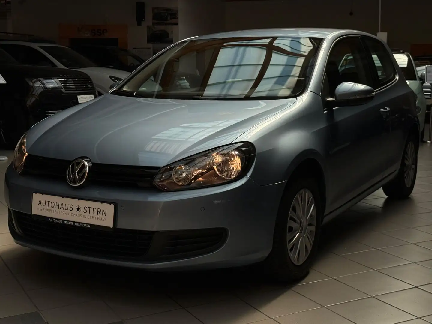 Volkswagen Golf VI|Rentner|Klima|Scheckheftgepflegt|ABS|PDC Bleu - 1