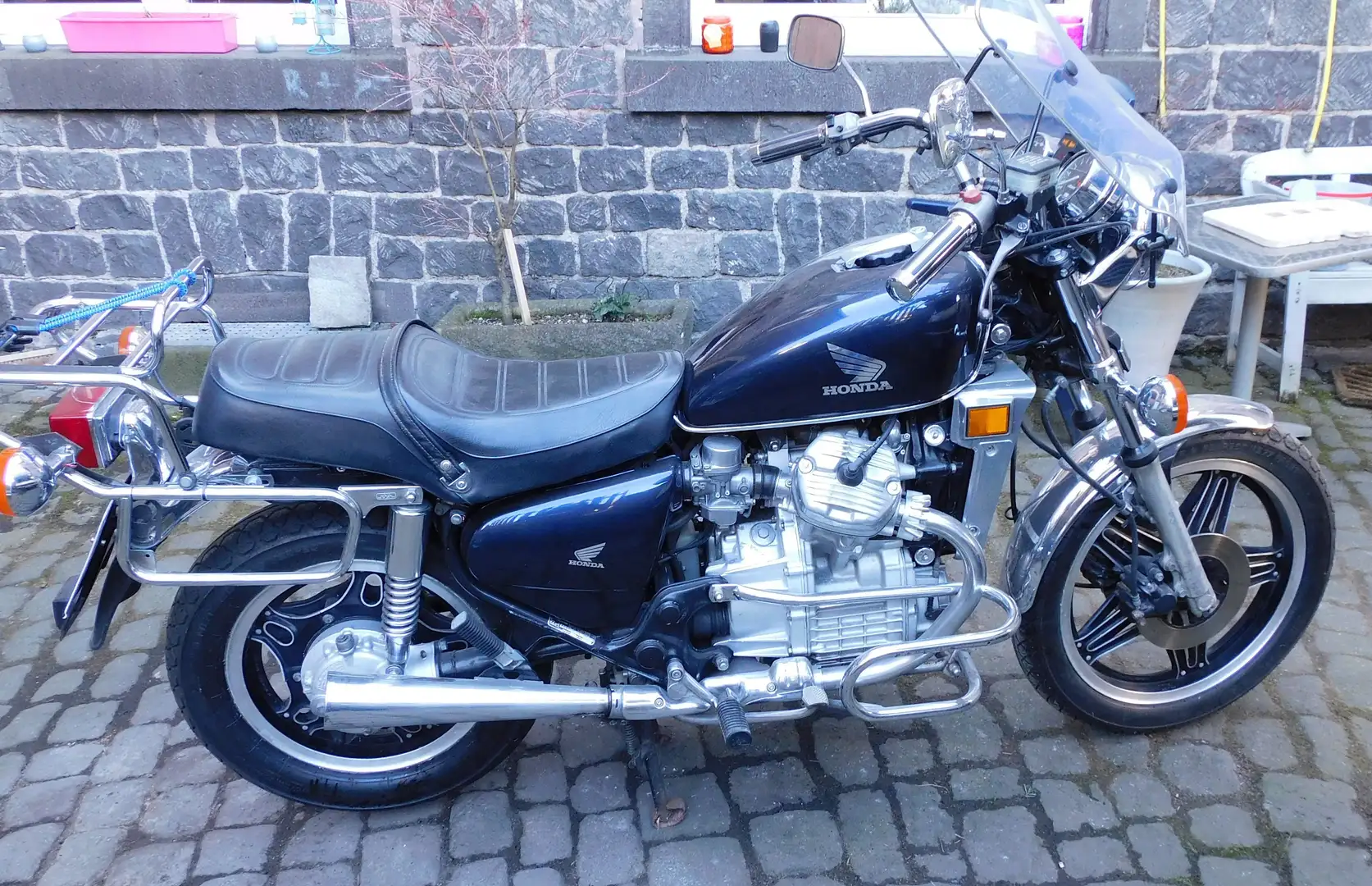 Honda CX 500 C Albastru - 2