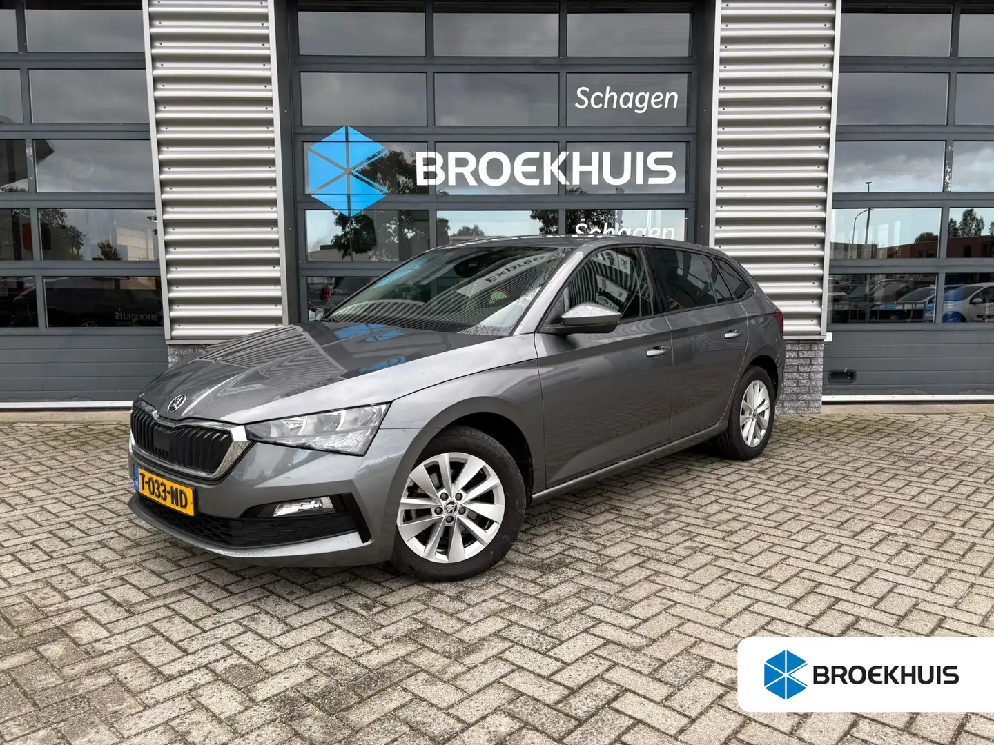 Skoda Scala 1.0 TSI 110 pk Ambition 7-DSG | Apple carplay | Ge Grijs - 1
