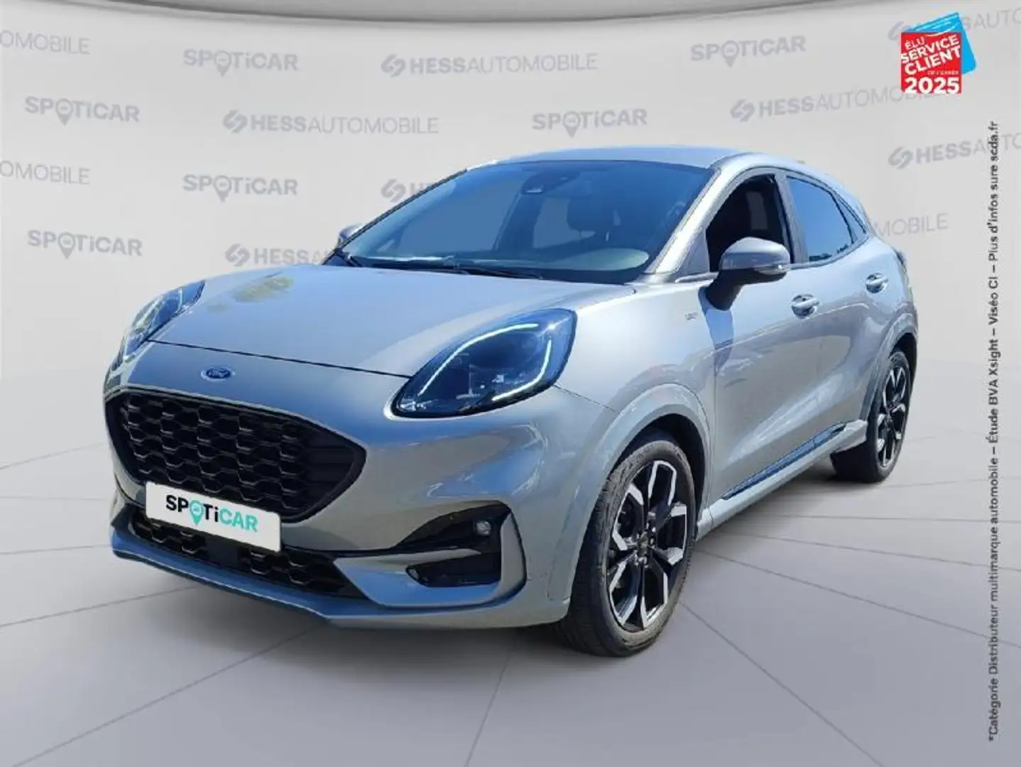 Ford Puma 1.0 EcoBoost 125ch mHEV ST-Line 6cv GPS Radar AR Szürke - 1