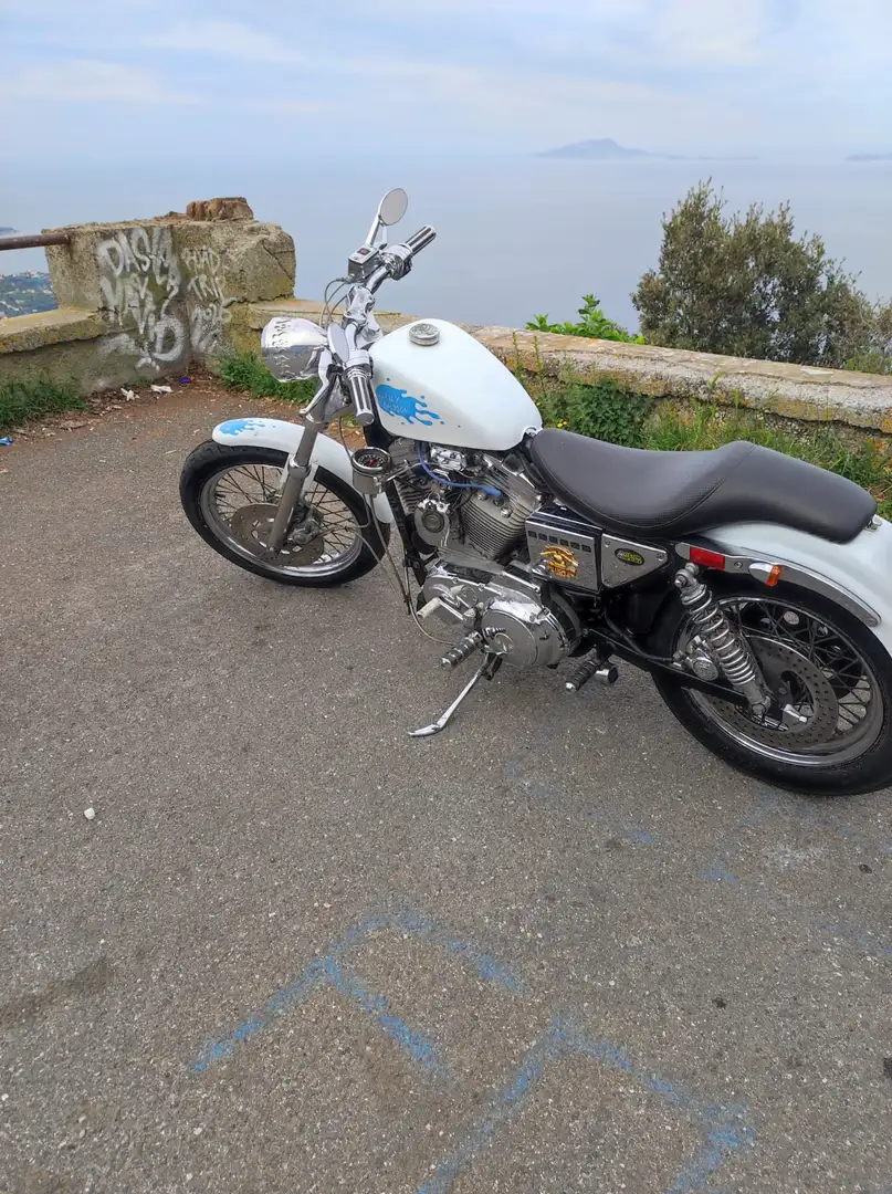 Harley-Davidson Sportster 883 Blanco - 2