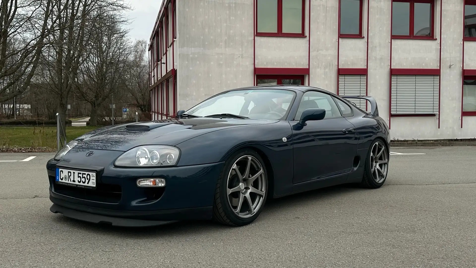 Toyota Supra Dt. Modell, Twin Turbo, Targa, 2. Hand, H-fähig Azul - 1