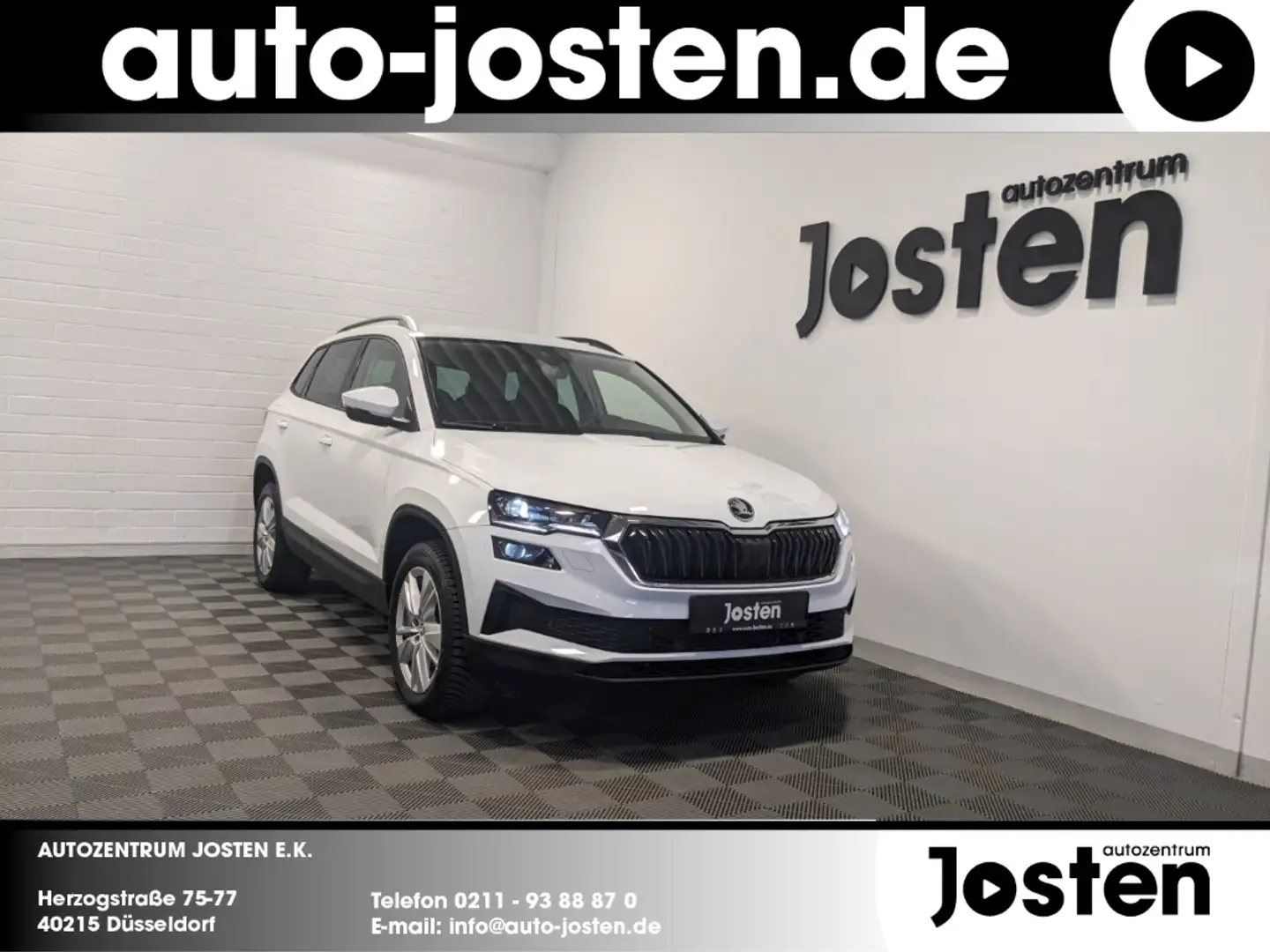 Skoda Karoq Selection 1.5 TSI MATRIX VIRTUAL NAVI ACC RFK Wit - 1