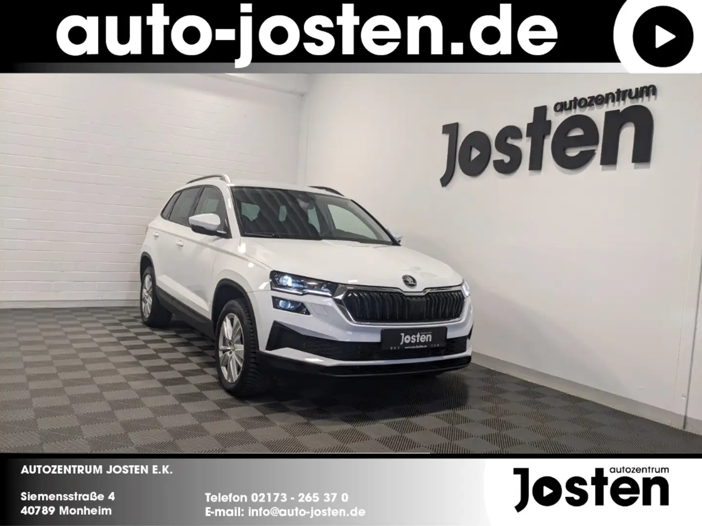 Skoda Karoq Selection 1.5 TSI MATRIX VIRTUAL NAVI ACC RFK Blanc - 1