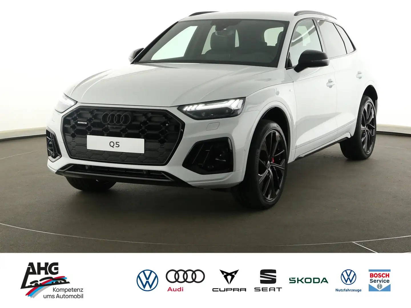 Audi Q5 2.0 TDI quattro S-tronic S line Weiß - 1