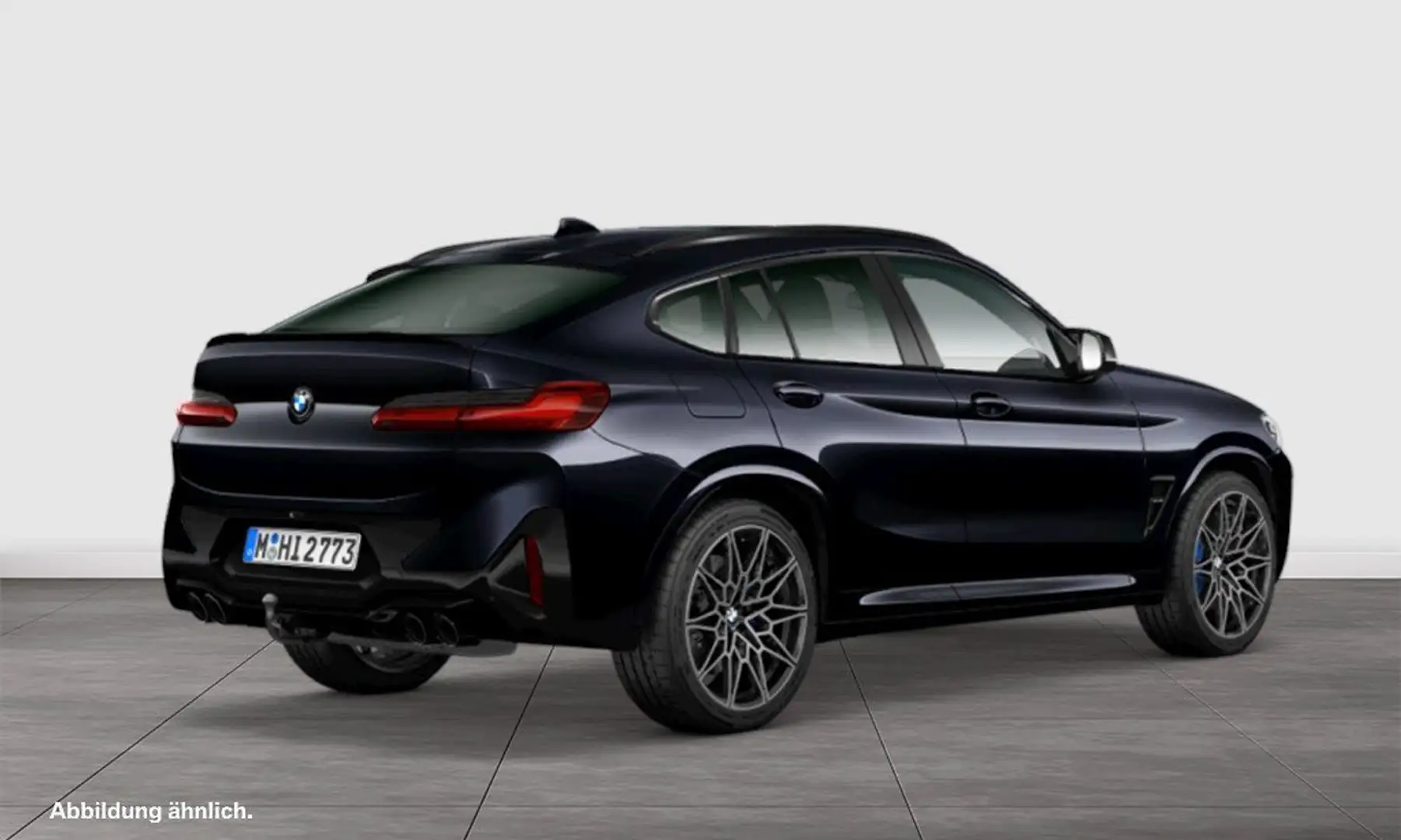 BMW X4 M Competition M Sport HUD PANO AHK RFK NAVI Schwarz - 2
