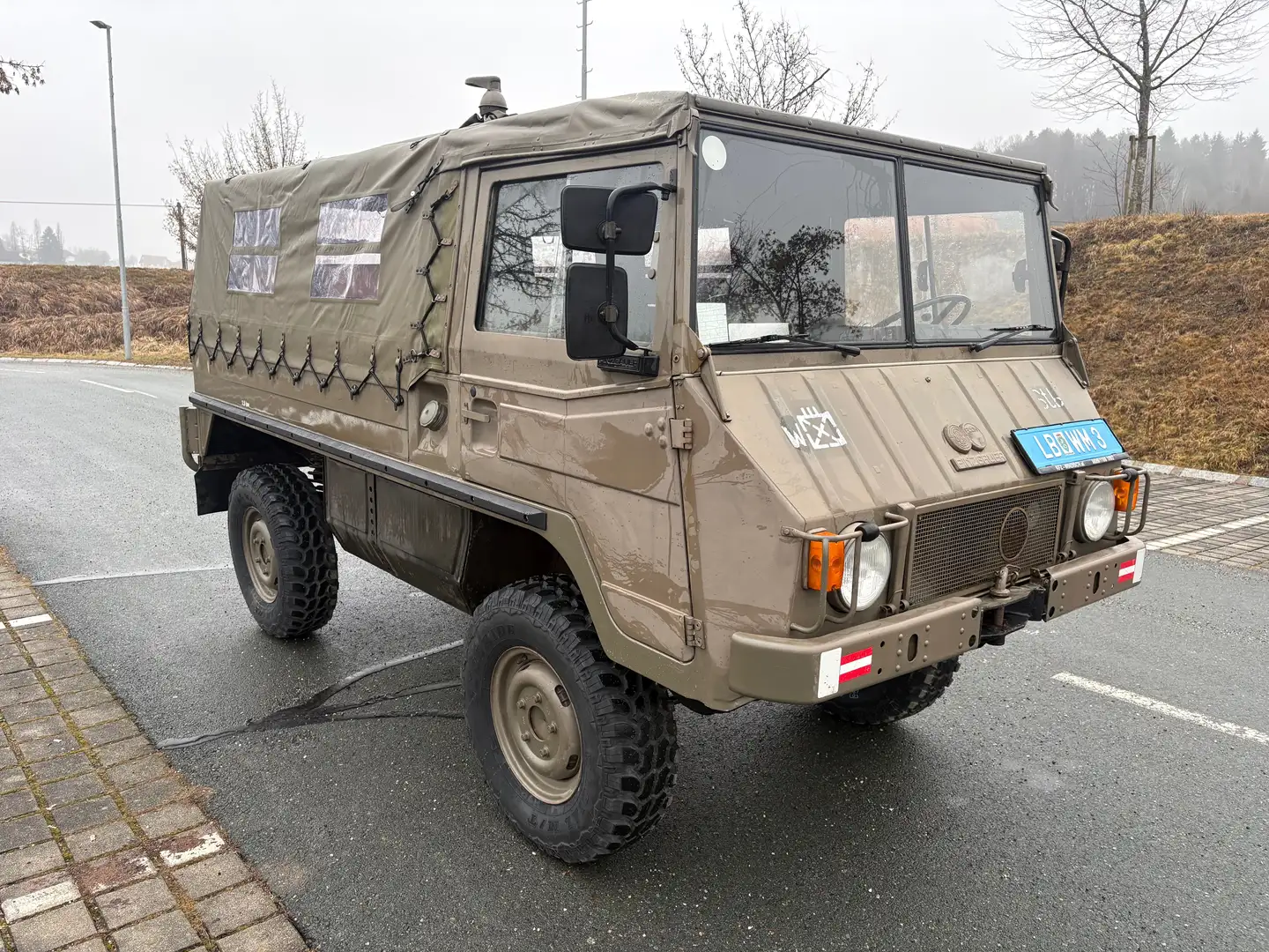 Puch Pinzgauer 710M 4x4 ÖBH Rehab 9-Sitzer Grün - 1