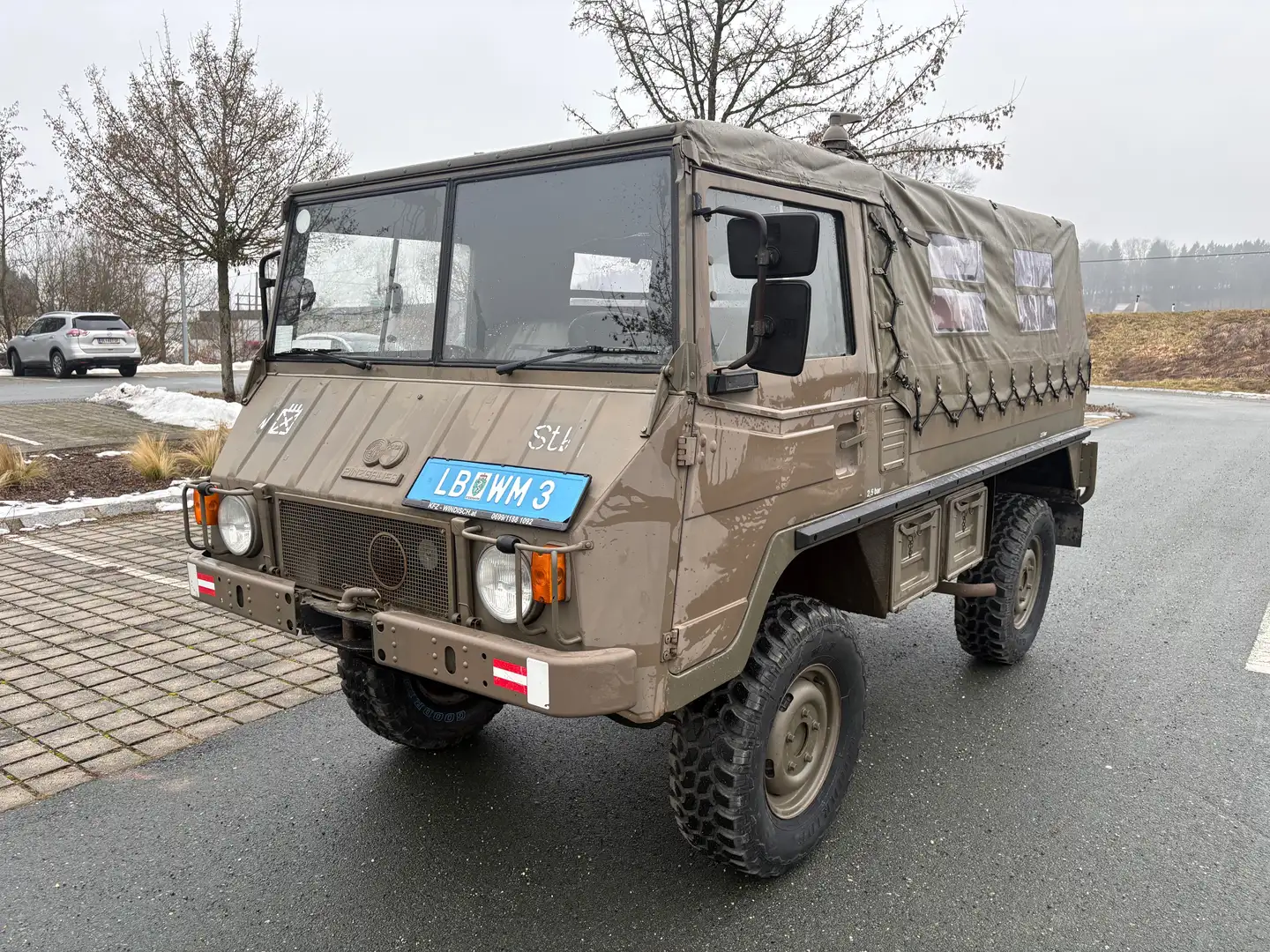 Puch Pinzgauer 710M 4x4 ÖBH Rehab 9-Sitzer Grün - 2