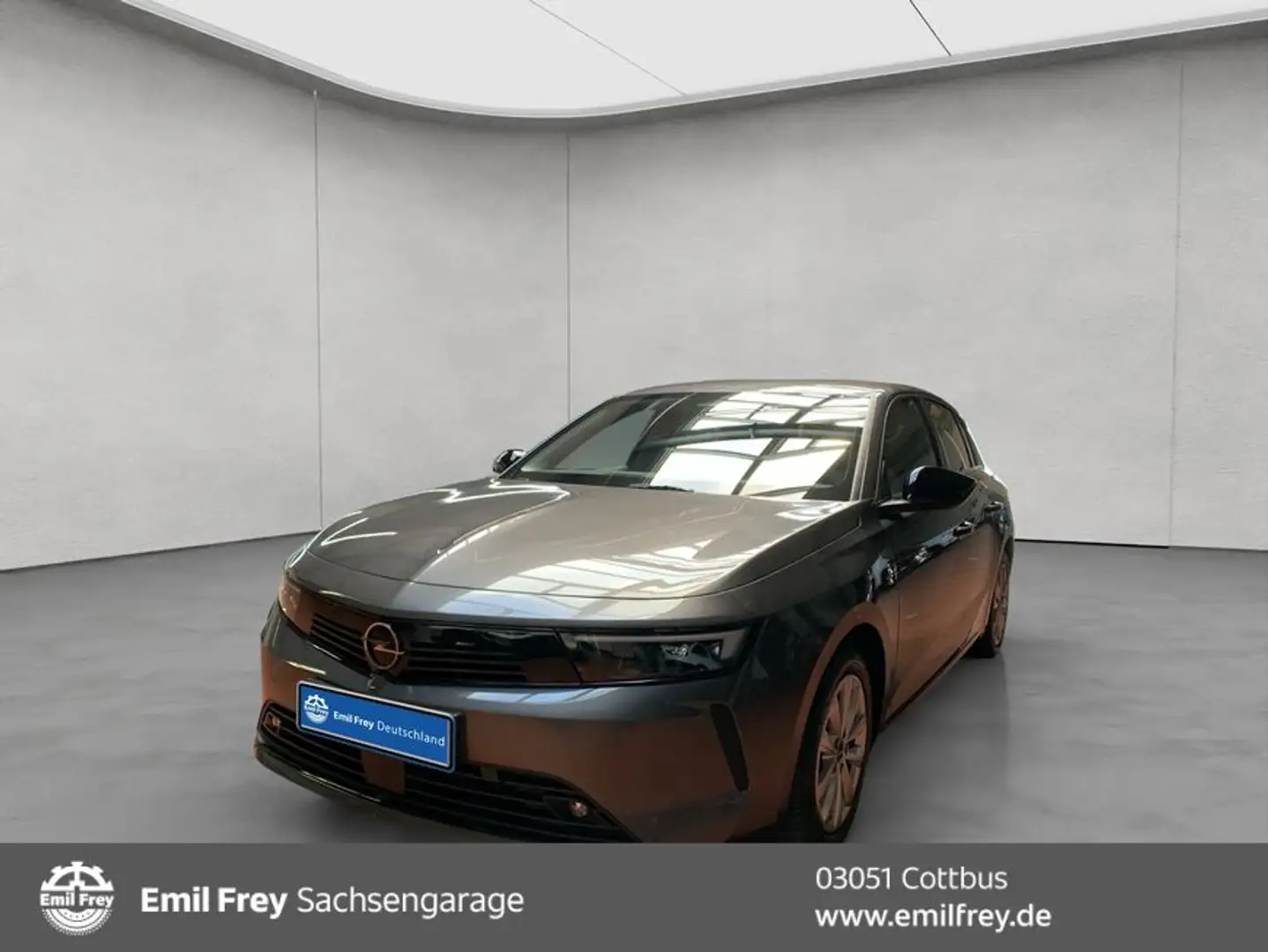 Opel Astra 1.2 Turbo Automatik Elegance NAVI*AHZV*LED Gris - 1
