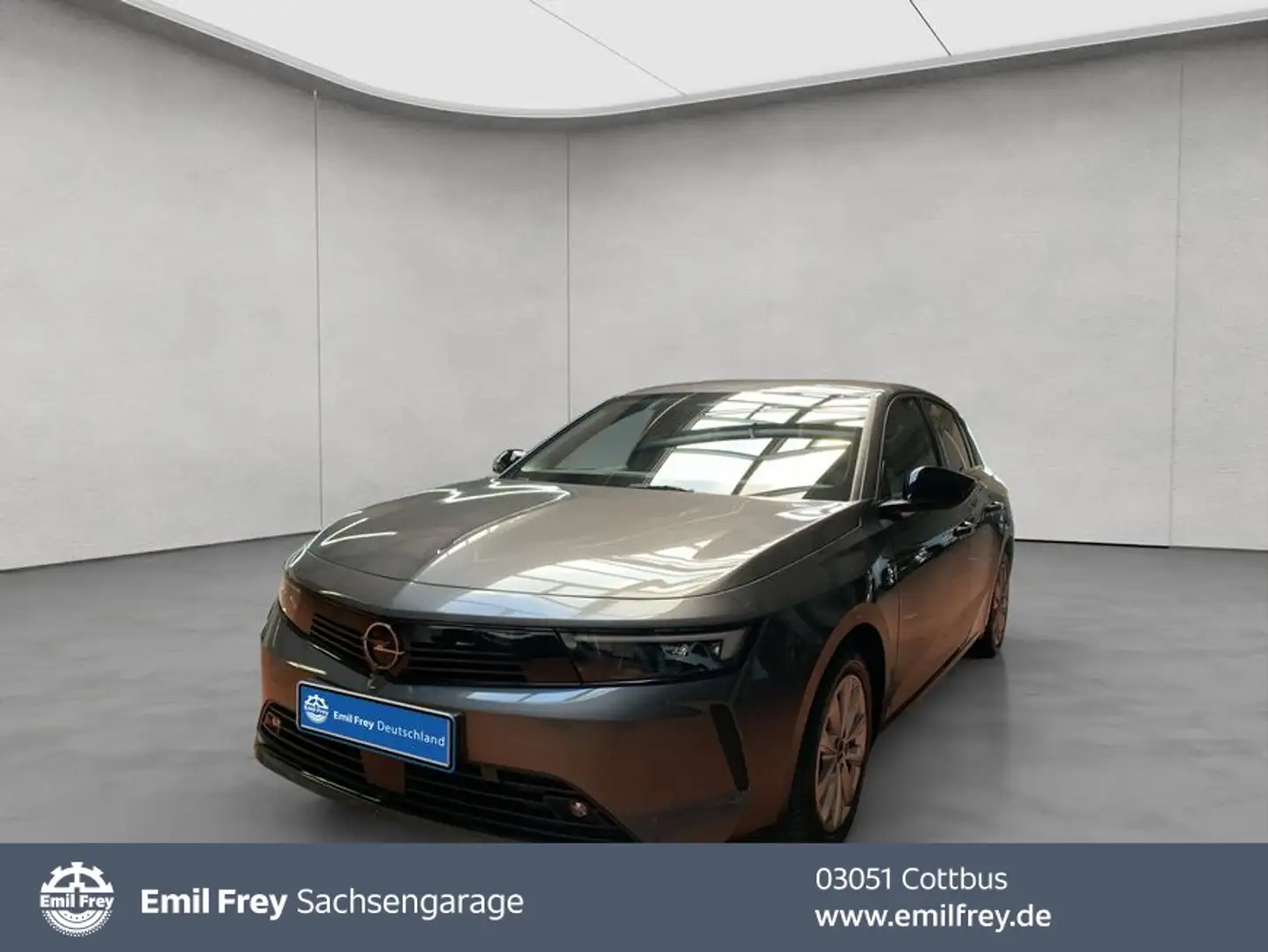 Opel Astra 1.2 Turbo Automatik Elegance NAVI*AHZV*LED Gris - 1