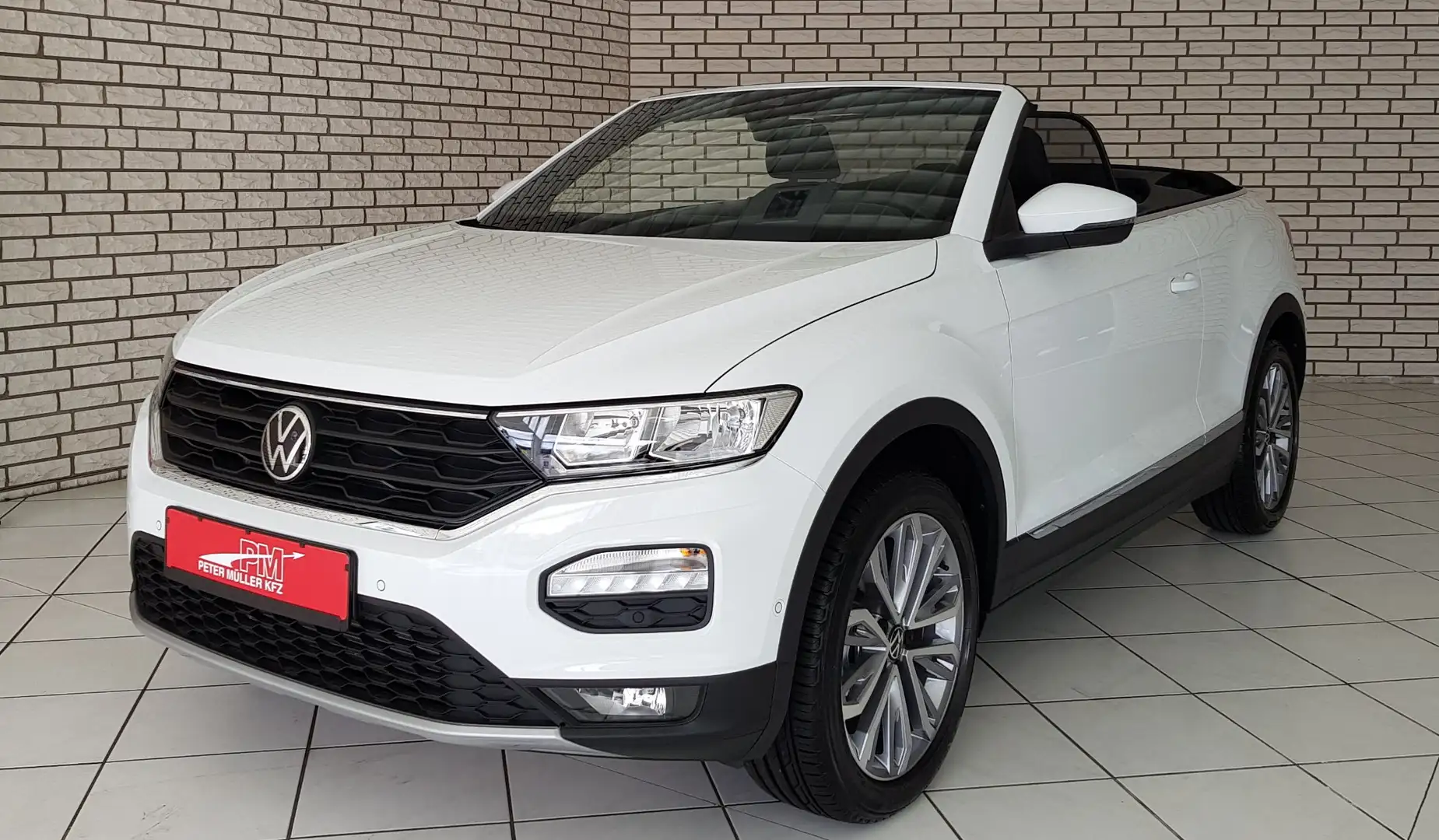 Volkswagen T-Roc Cabriolet Style 1.5 TSI DSG Blanc - 1