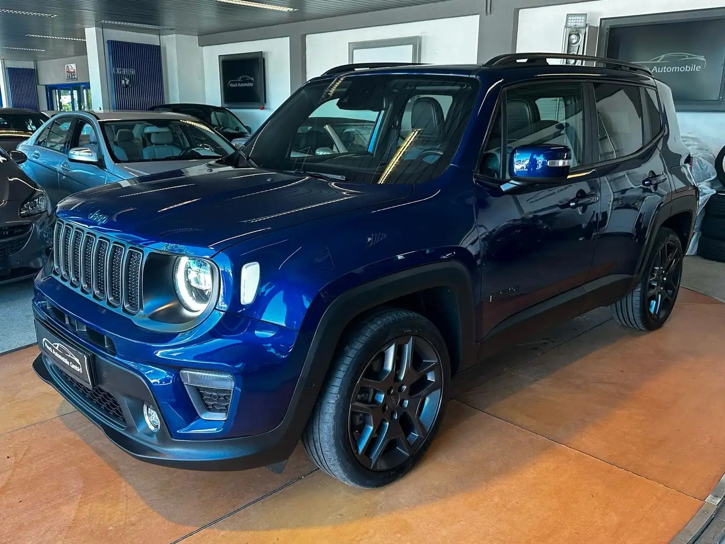 Jeep Renegade Neuer Motor 600Km LEDER/PANO/NAVI/KAMER Blau - 1